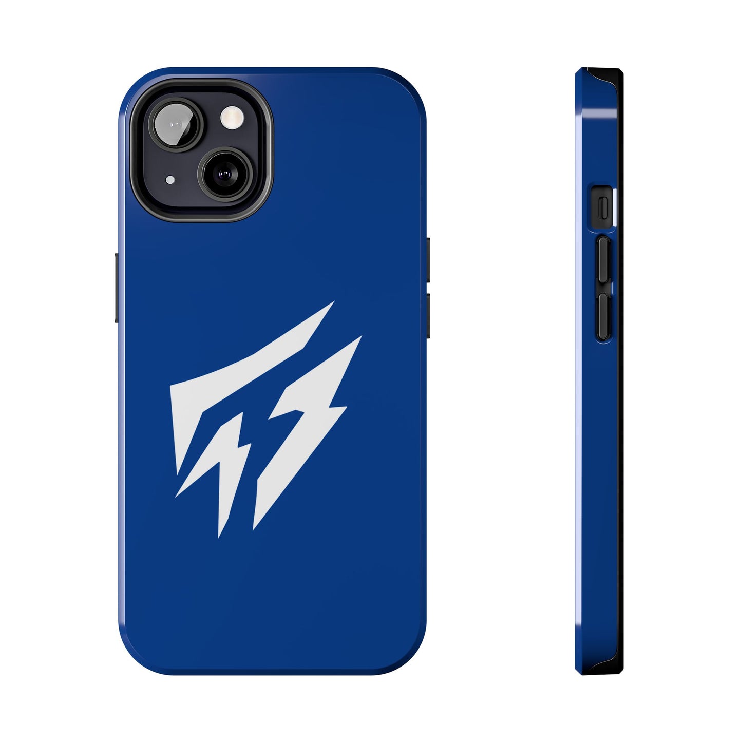 Flashlander Thunders Tough Phone Cases for all Iphone and Samsung Galaxy Dark Blue