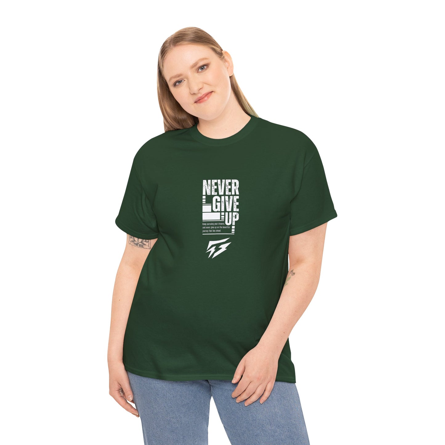 Never Give Up - Flashlander Gym Shirt