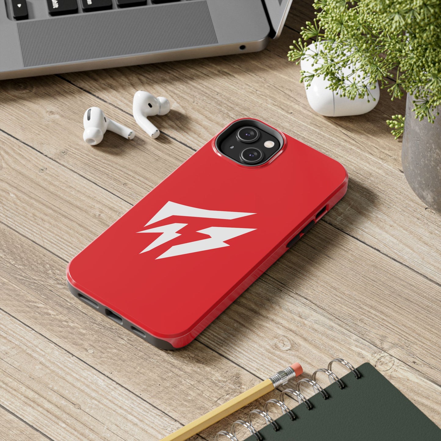 Flashlander Thunders Tough Phone Cases for all Iphone and Samsung Galaxy Red