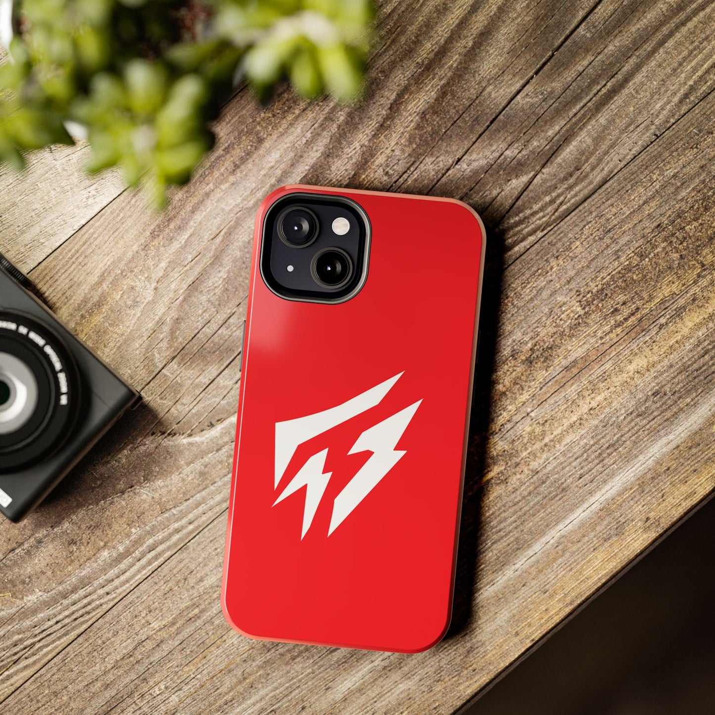 Flashlander Thunders Tough Phone Cases for all Iphone and Samsung Galaxy Red