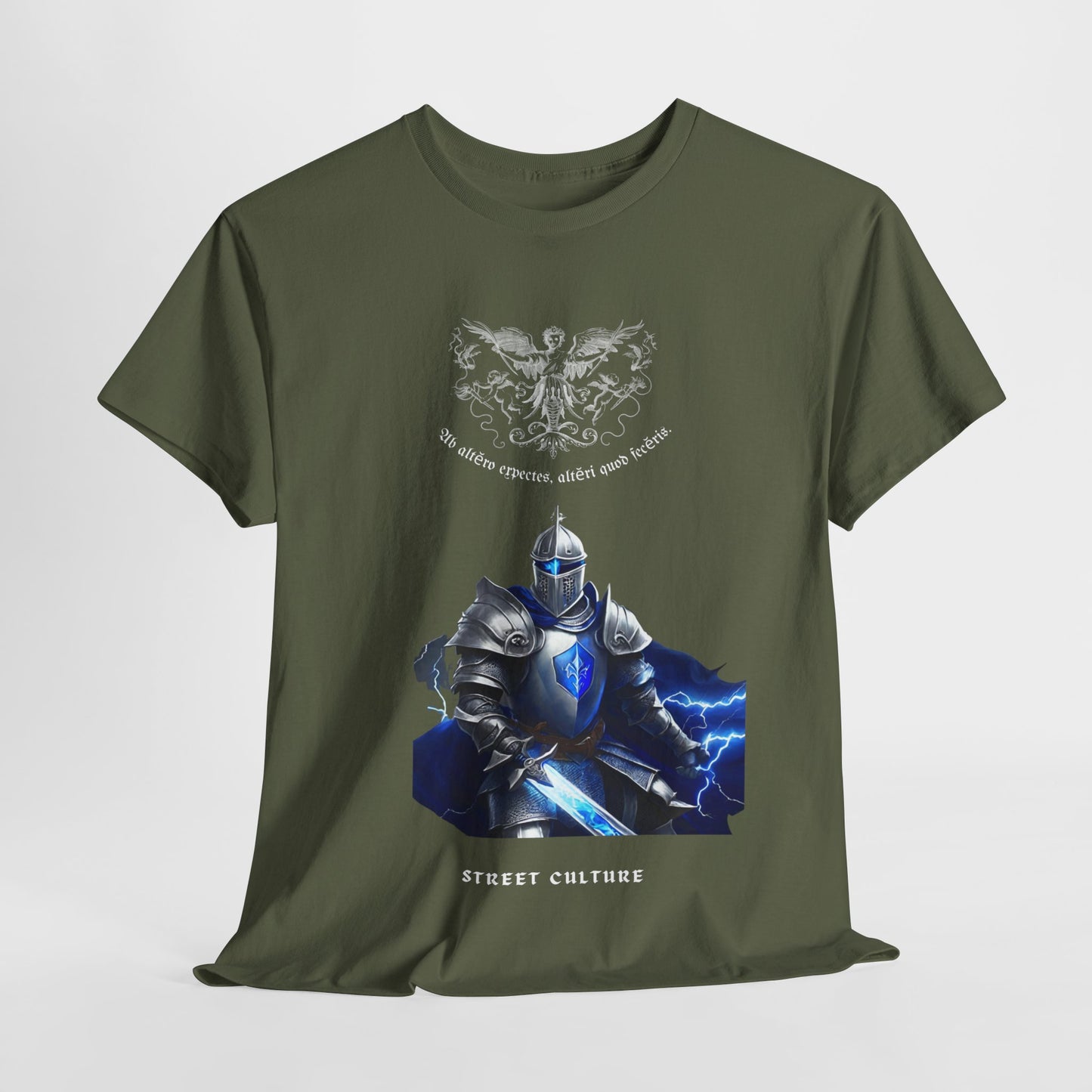 Templar Knight with Thunderblade Tee Flashlander