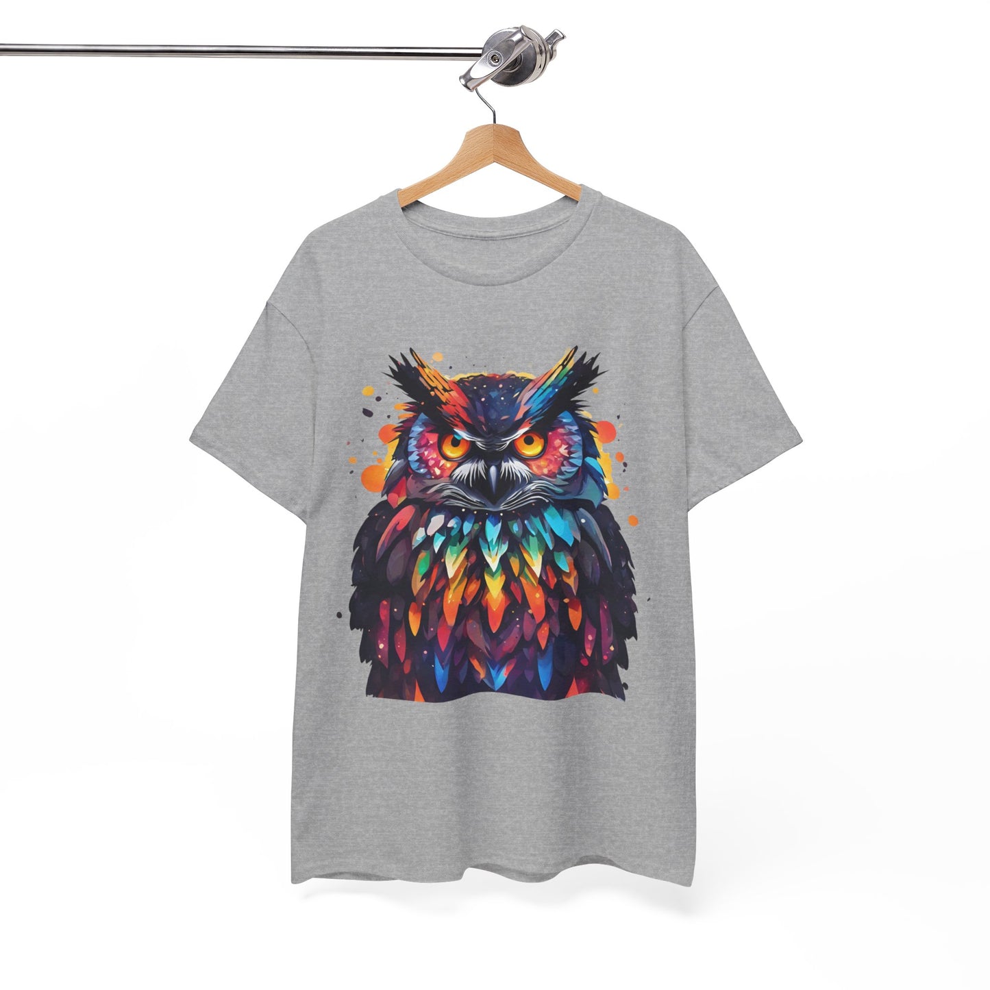 Owl Feathered Symphony Flashlander Gym Shirt