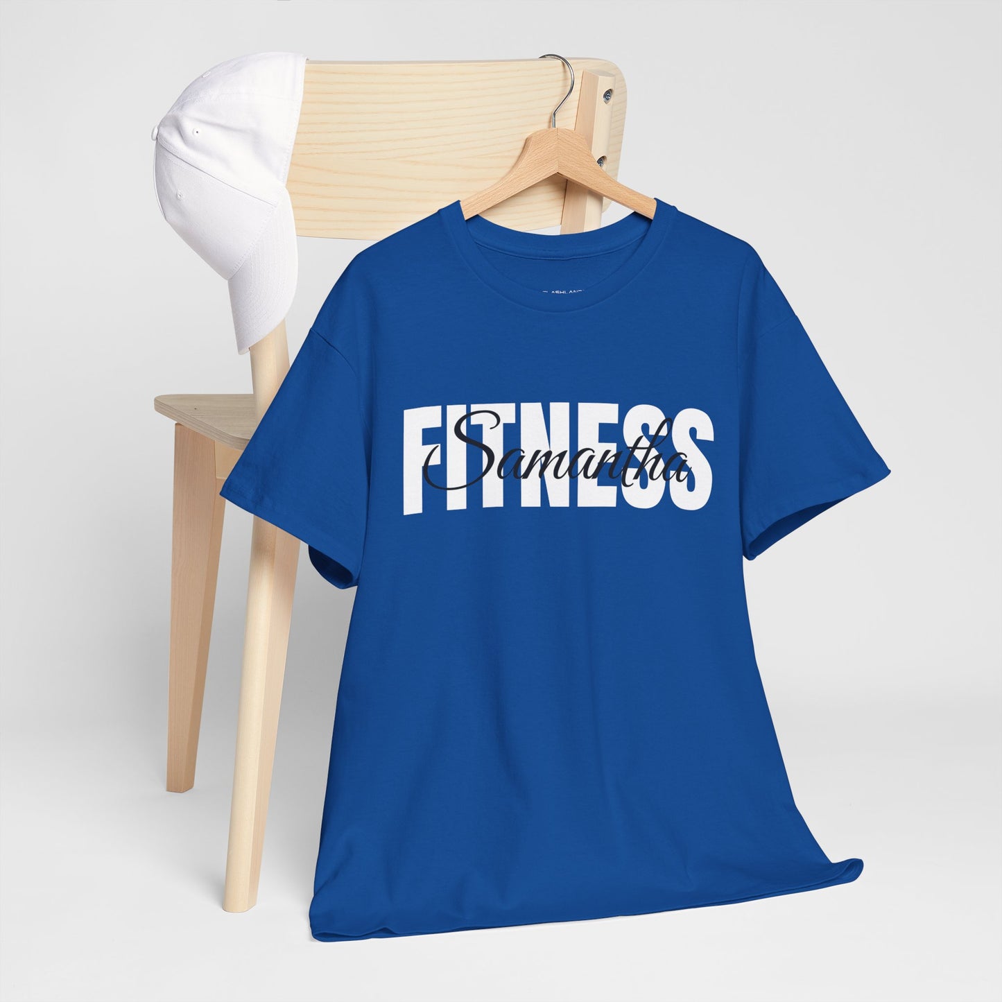 T-shirt de fitness personnalisé - T-shirt de sport Flashlander avec nom personnalisé