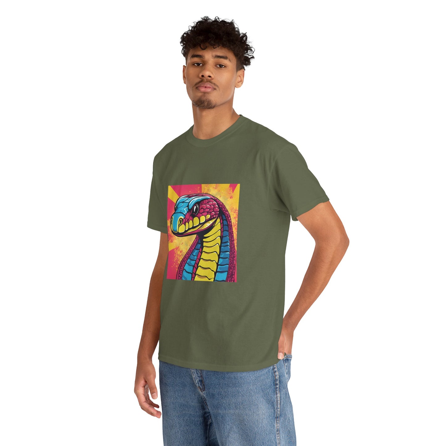 Cobra Snake Pop Art - Flashlander Gym Shirt