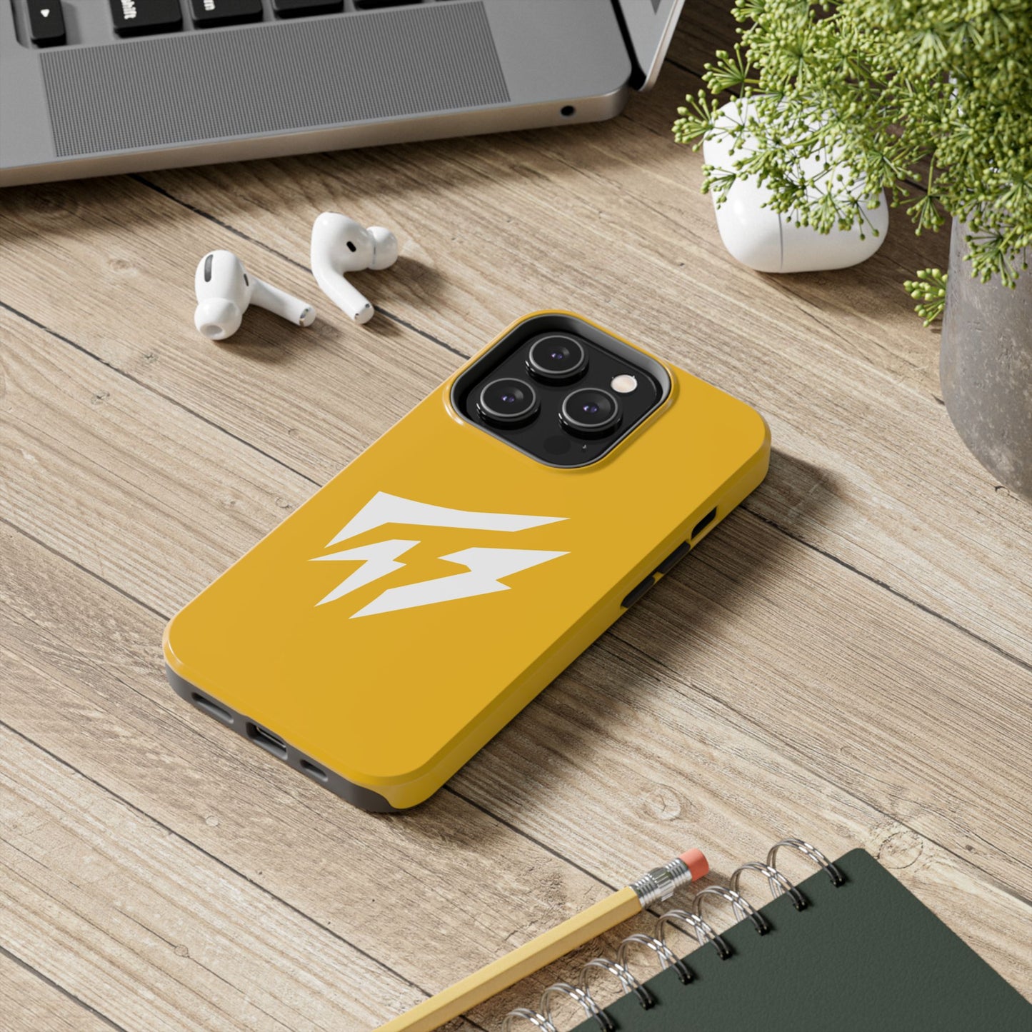 Flashlander Thunders Tough Phone Cases for all Iphone and Samsung Galaxy Yellow