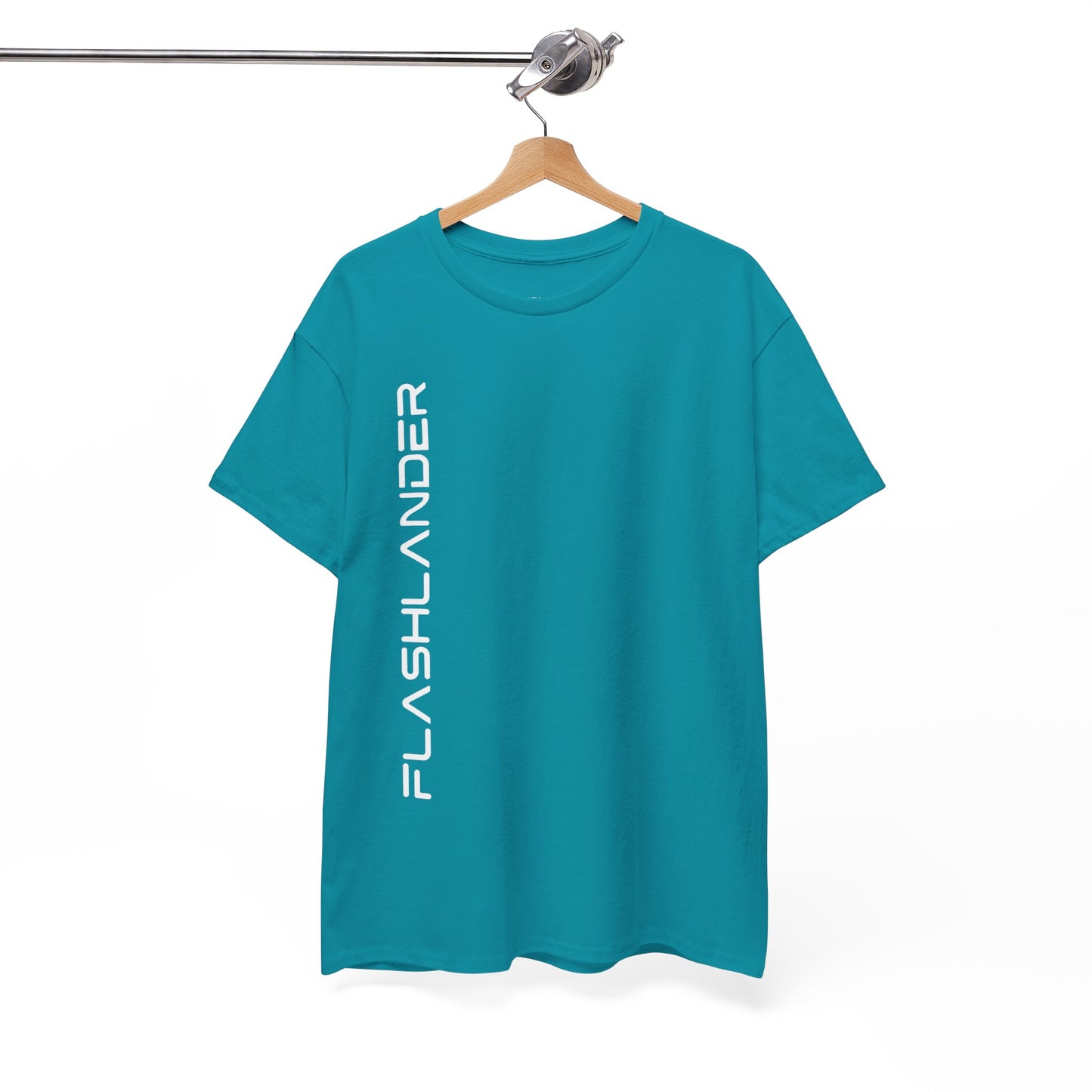 Sleek Signature Flashlander Logo Right Side Gym T-Shirt