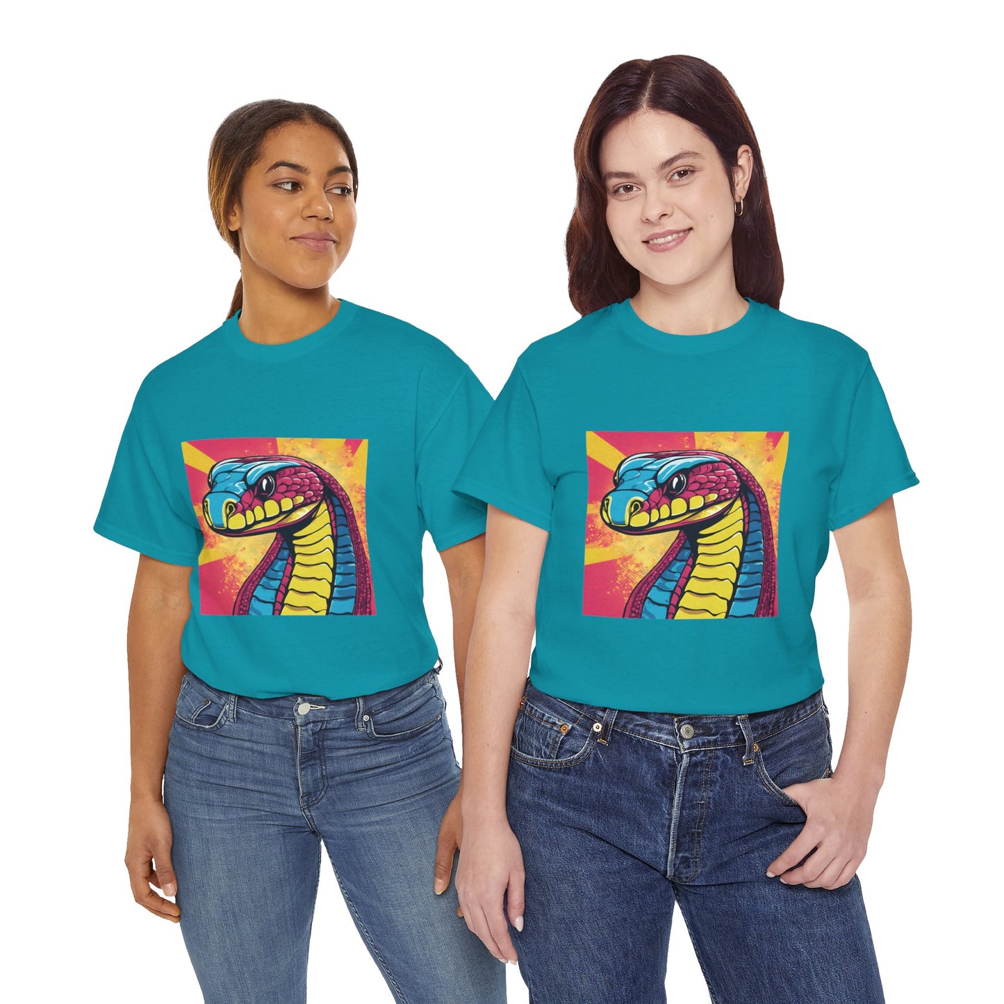 Cobra Snake Pop Art - Flashlander Gym Shirt