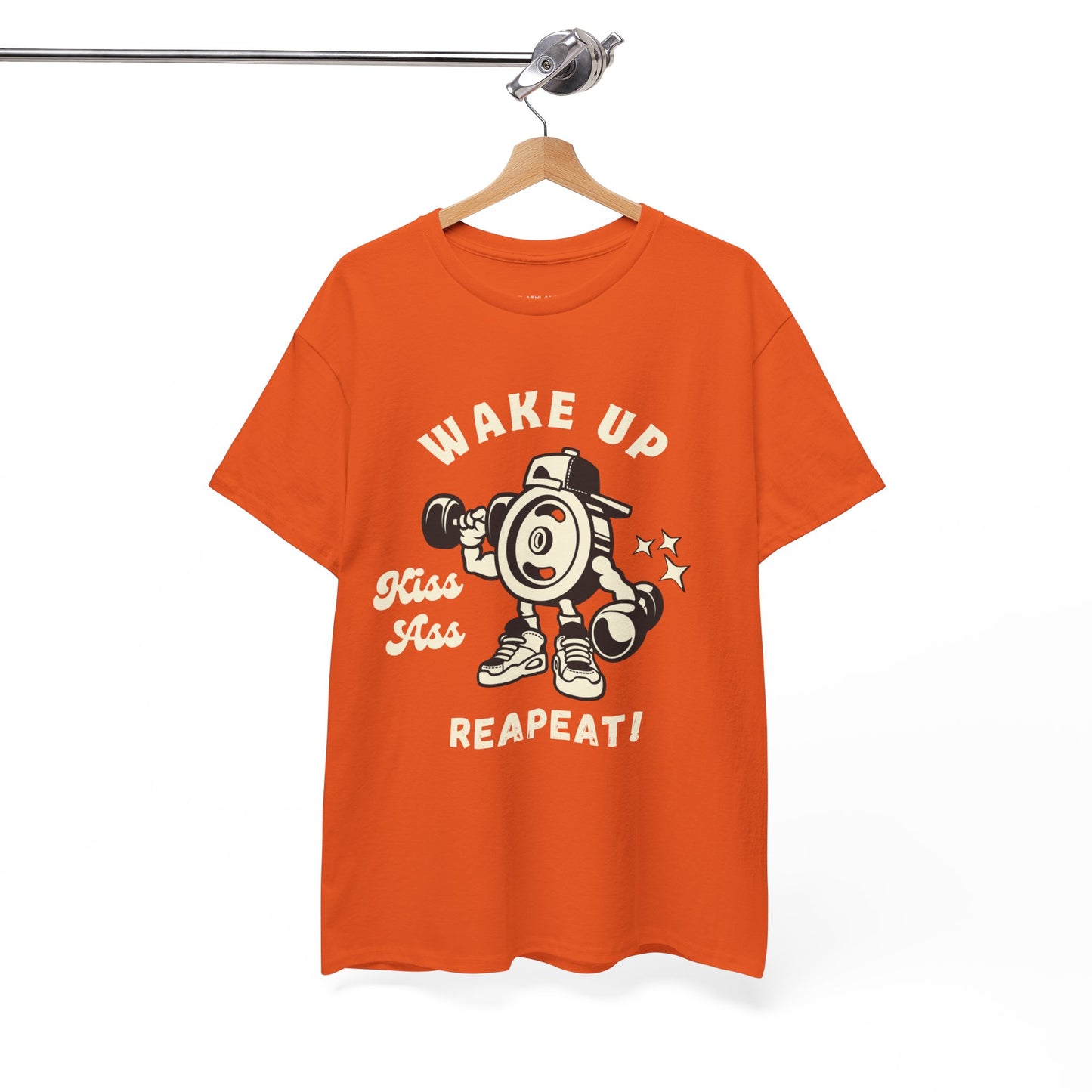 Wake Up Kiss Ass Reapeat - Flashlander Gym Shirt