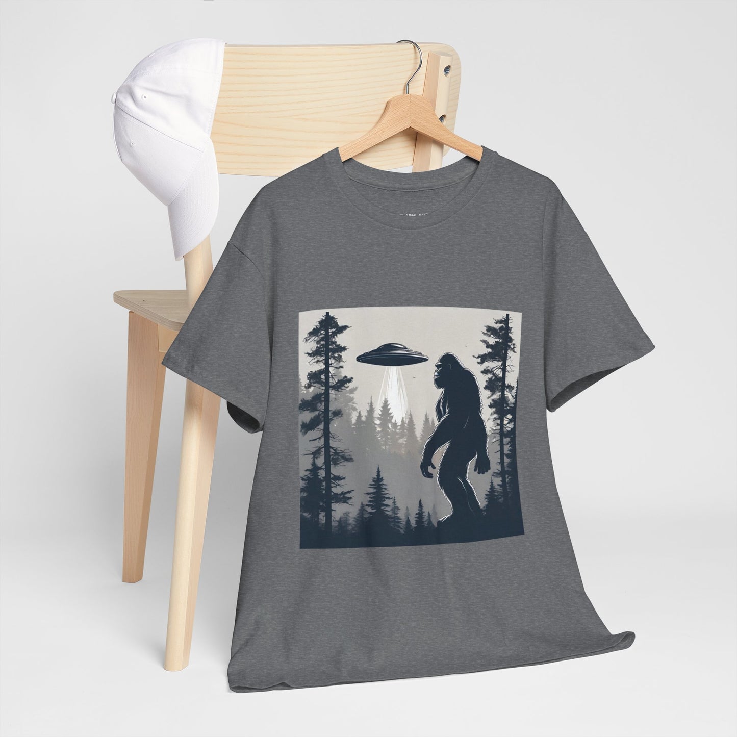 Sasquatch rencontre Bigfoot et OVNI - T-shirt de sport Flashlander