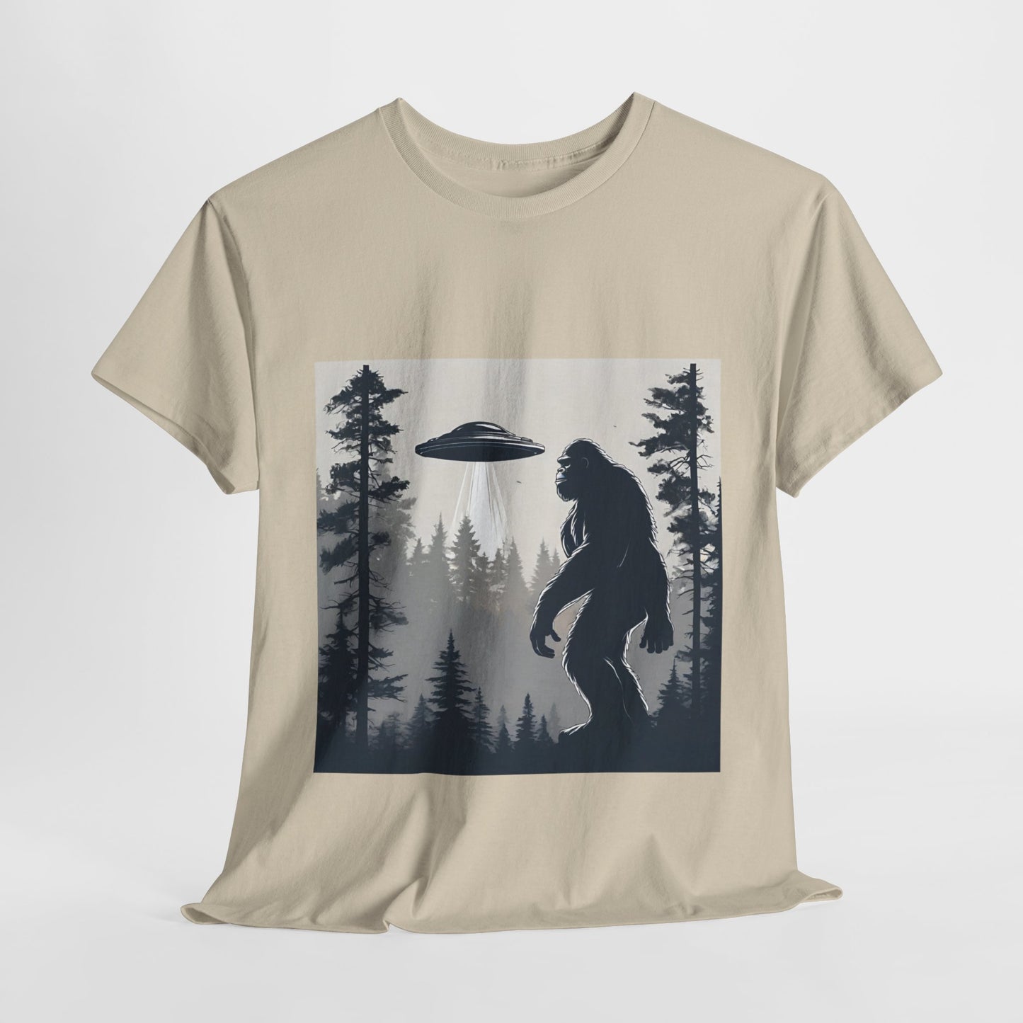 Sasquatch rencontre Bigfoot et OVNI - T-shirt de sport Flashlander