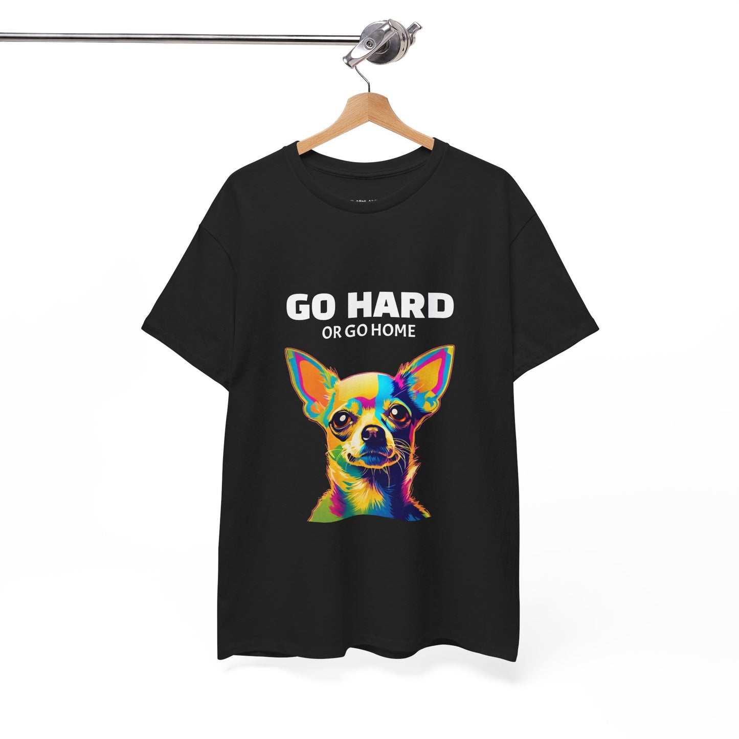 Chihuahua Dog Pop Art - Go Hard or Go Home Flashlander Gym Shirt