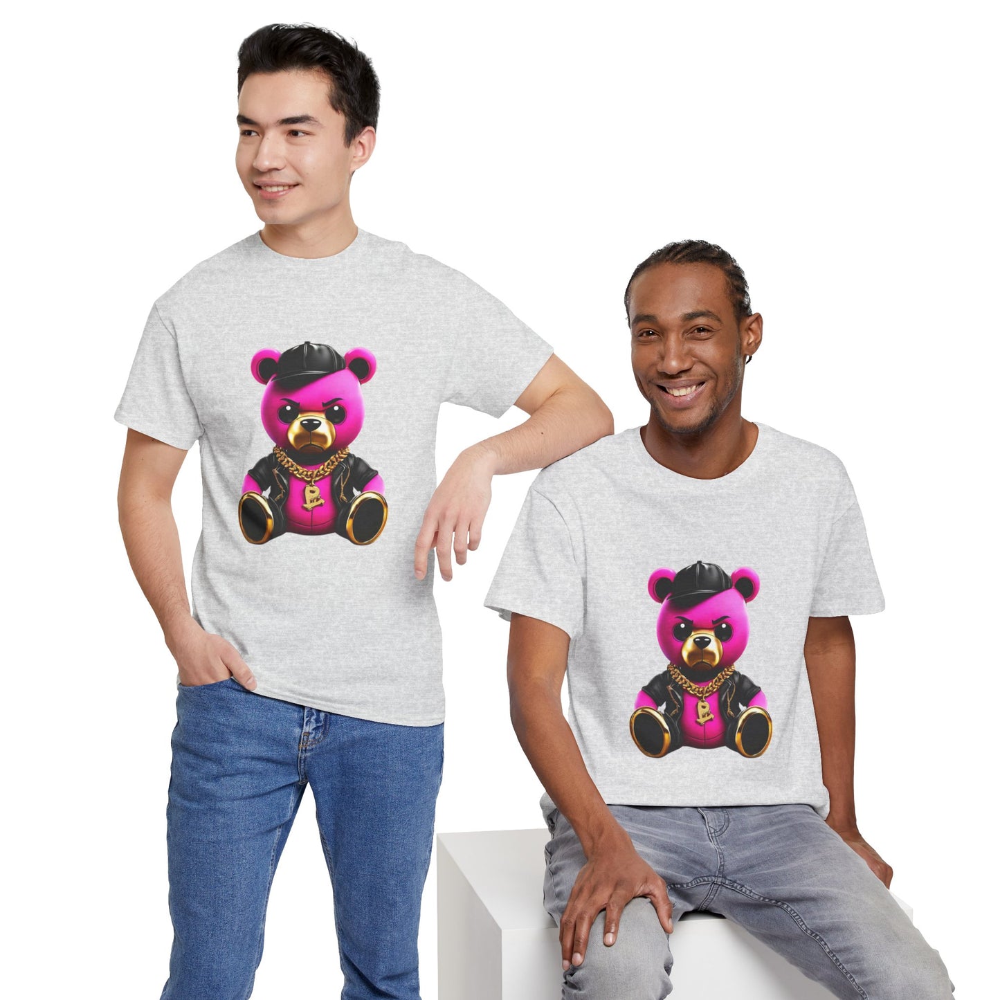 Teddy Bear Hip-Hop Fury Graphic Tee Flashlander