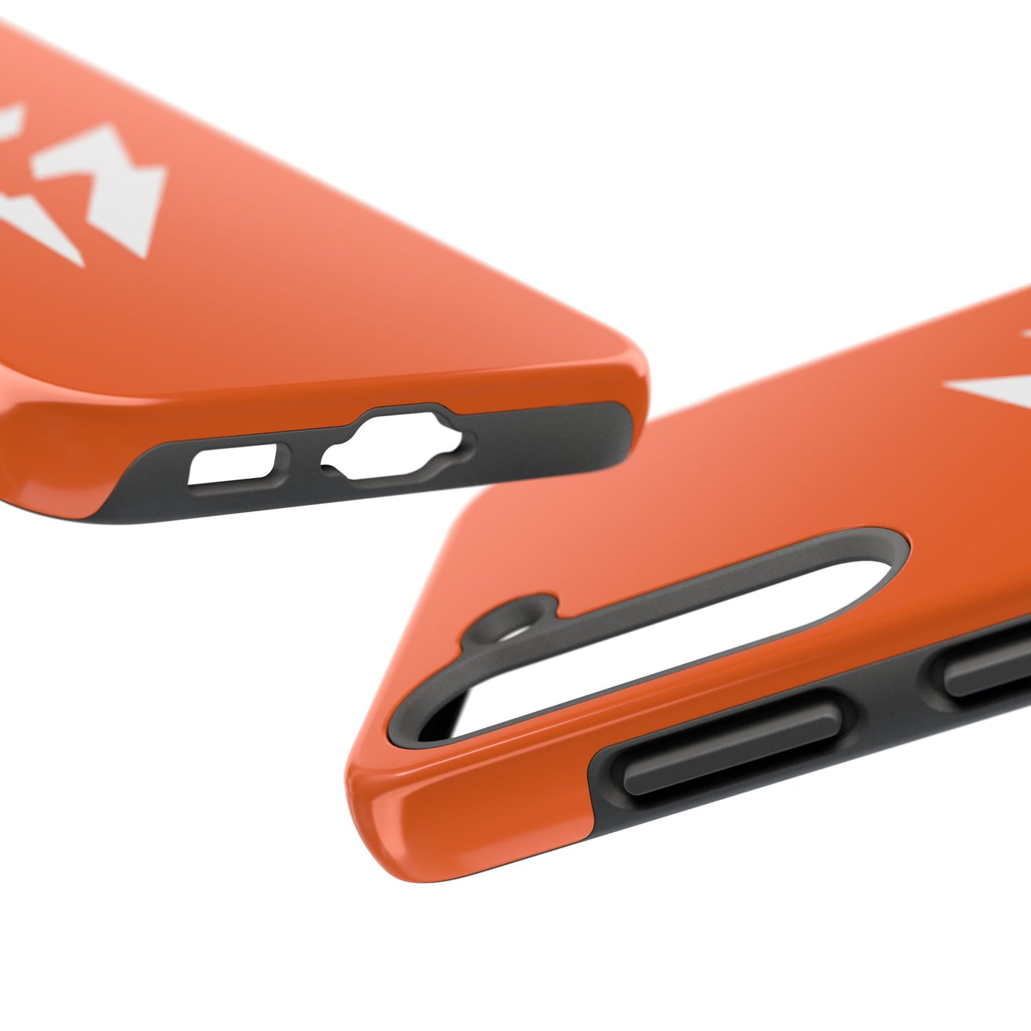 Flashlander Thunders Tough Phone Cases for all Iphone and Samsung Galaxy Orange