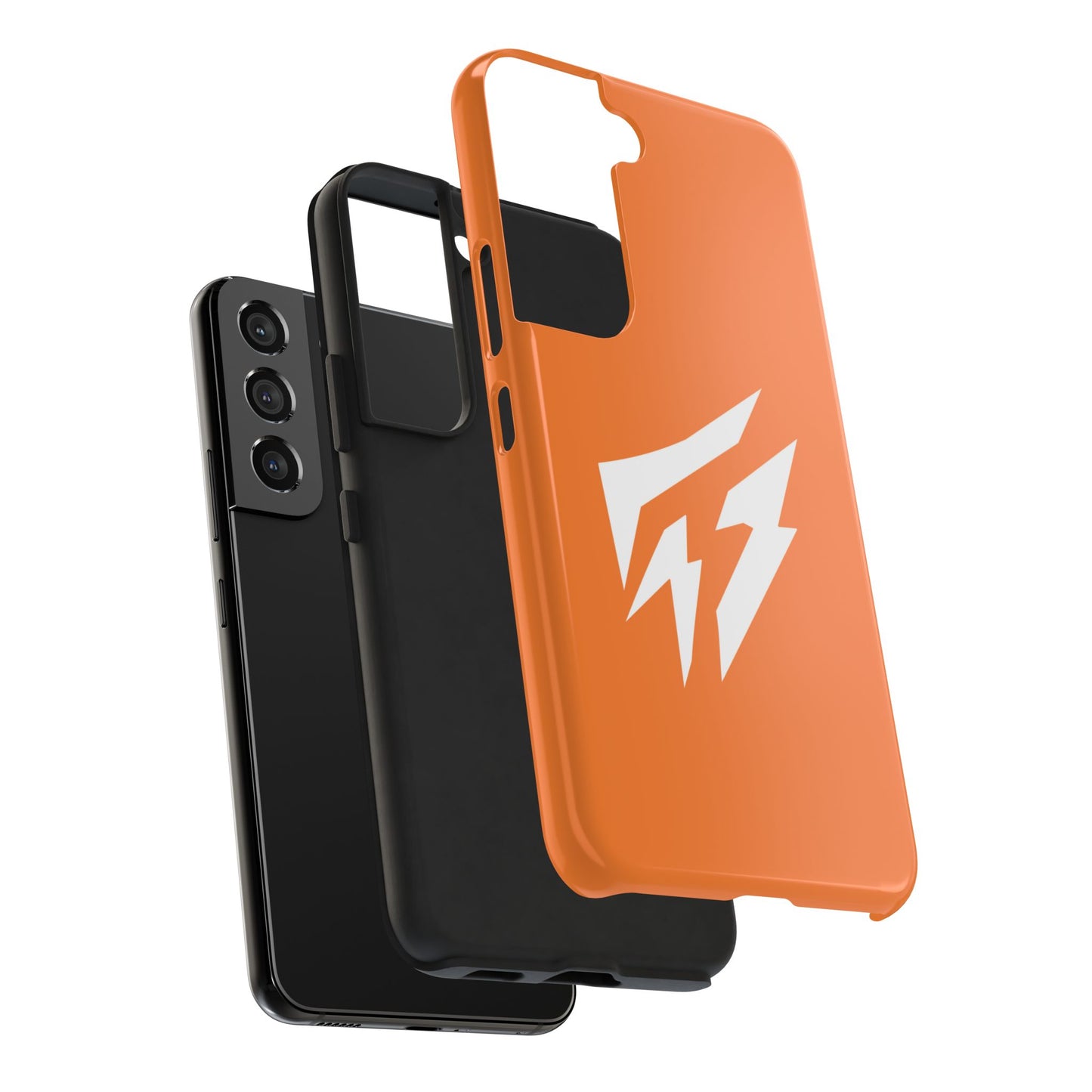 Flashlander Thunders Tough Phone Cases for all Iphone and Samsung Galaxy Crusta Orange