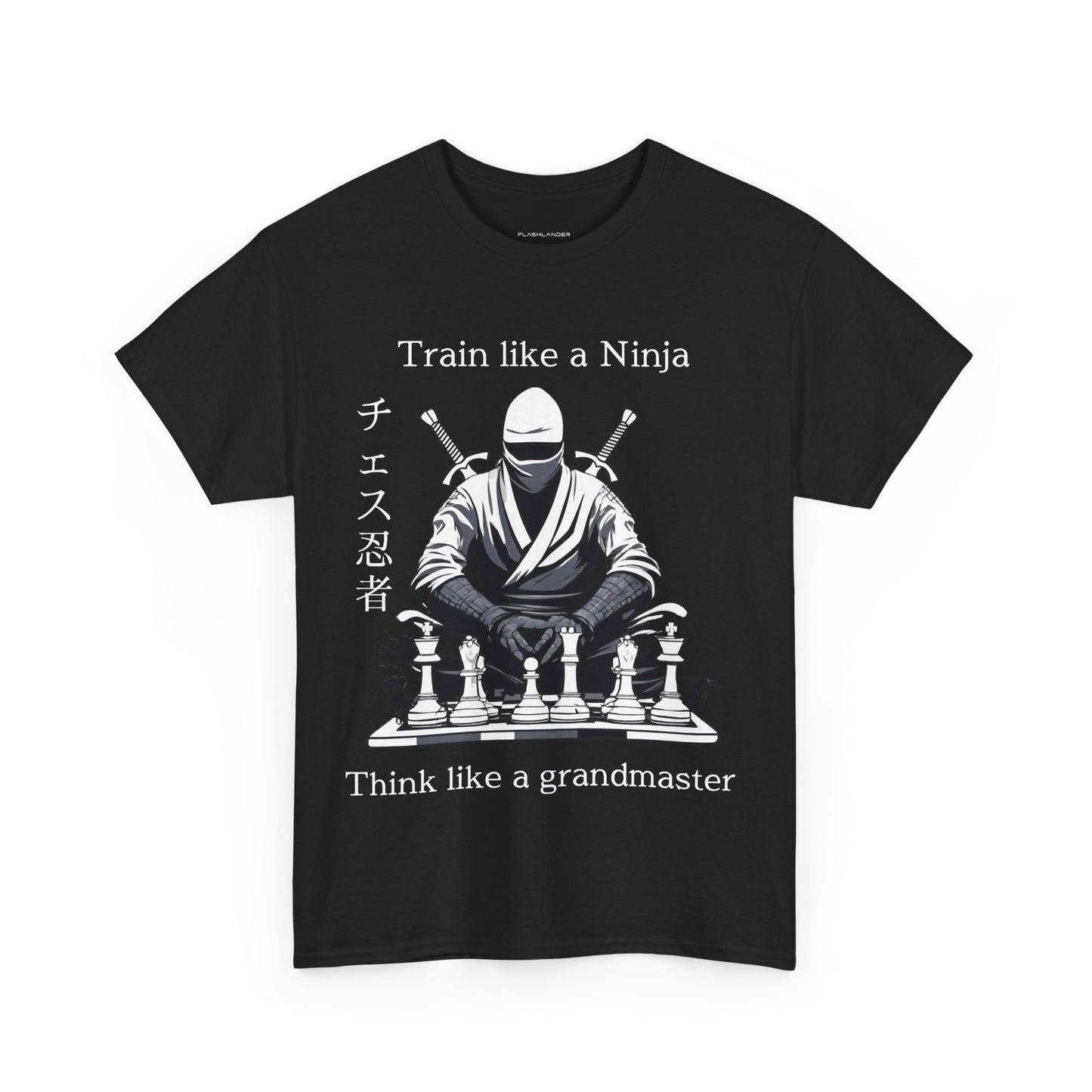 Entraînez-vous comme un ninja, pensez comme un grand maître - T-shirt de sport Flashlander