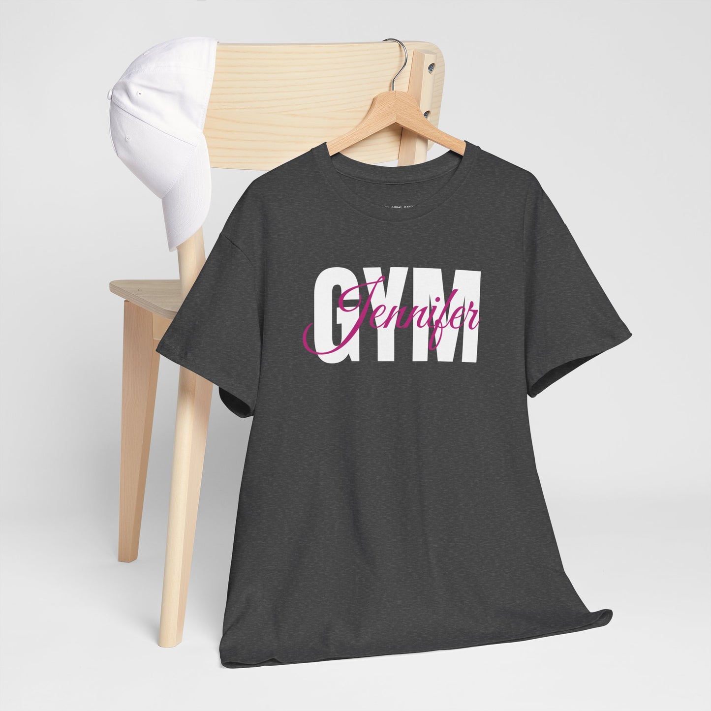 Personalized Gym Shirt, Gym Shirt, Fitness Shirt, Short Sleeve, Gift, Custom Name Gym, Logo, Your Own Text, Workout, Exercise, Gymnastics