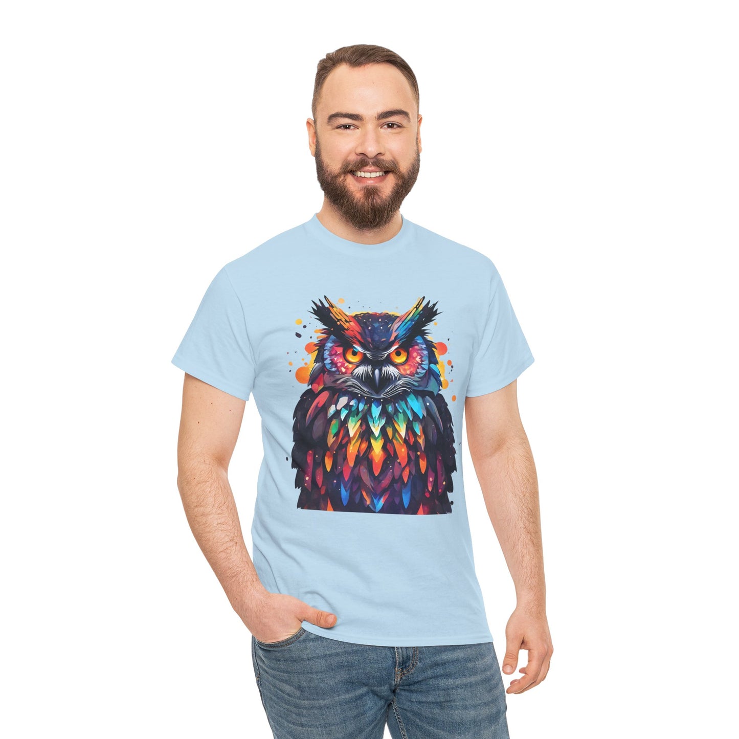 Owl Feathered Symphony Flashlander Gym Shirt