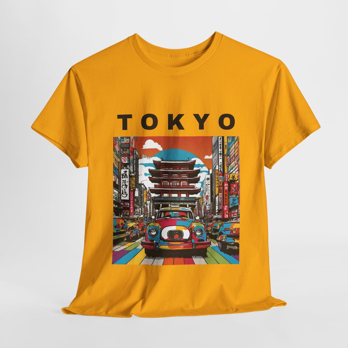 Tokyo Vintage Street Art Pop - Flashlander Gym Shirt