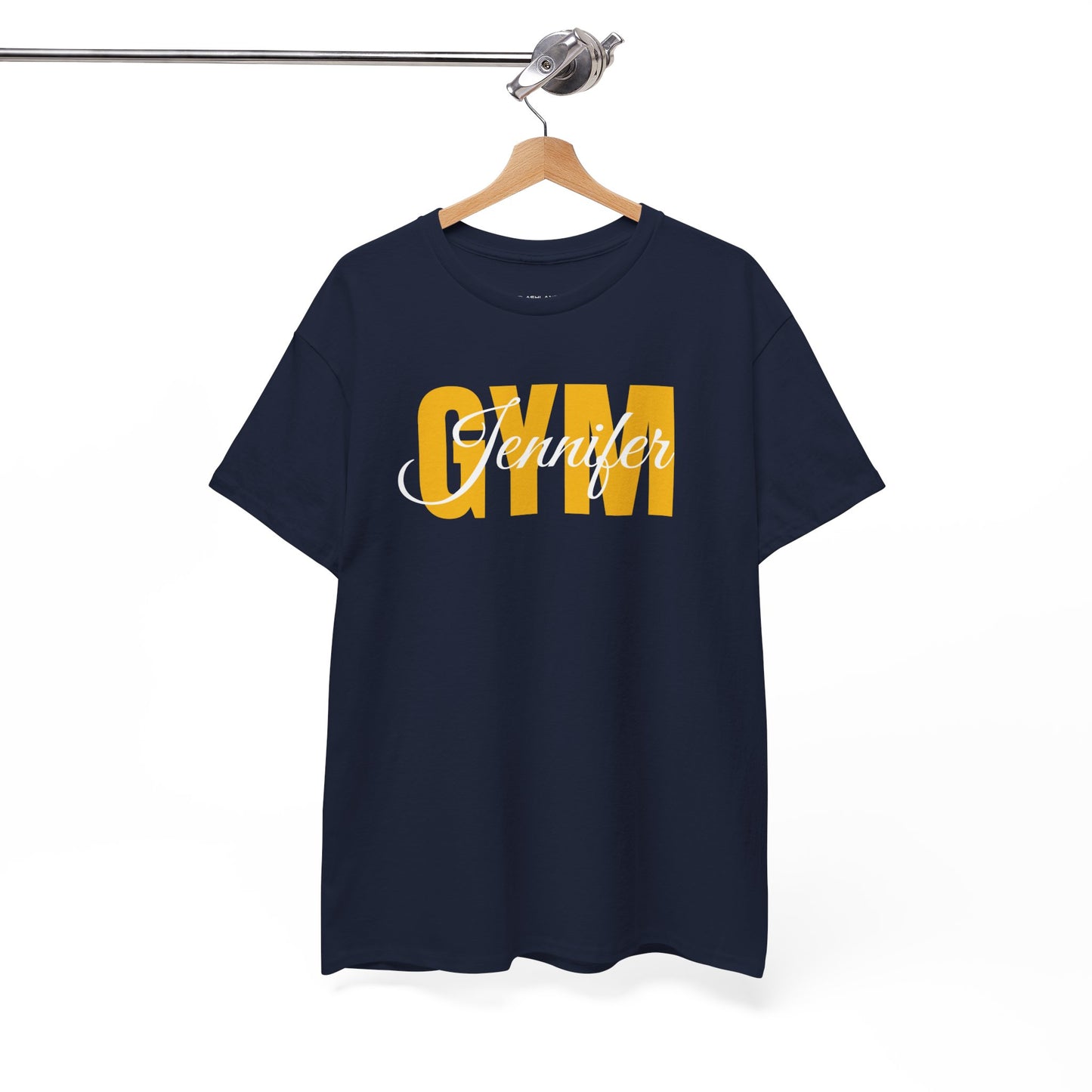 Personalized Gym Shirt, Gym Shirt, Fitness Shirt, Short Sleeve, Gift, Custom Name Gym, Logo, Your Own Text, Workout, Exercise, Gymnastics