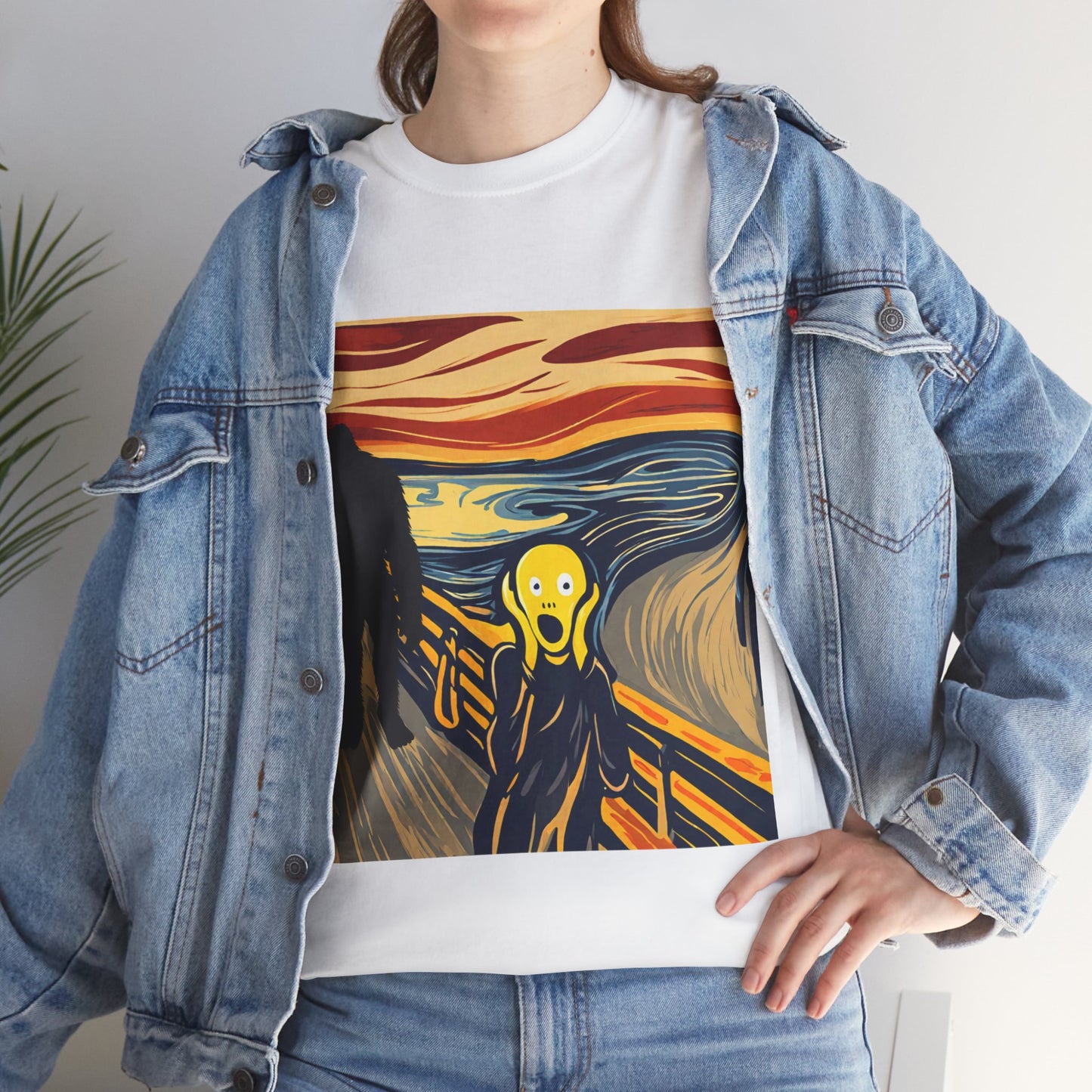 The Scream Meets Bigfoot A Startling Encounter - Flashlander Gym Shirt