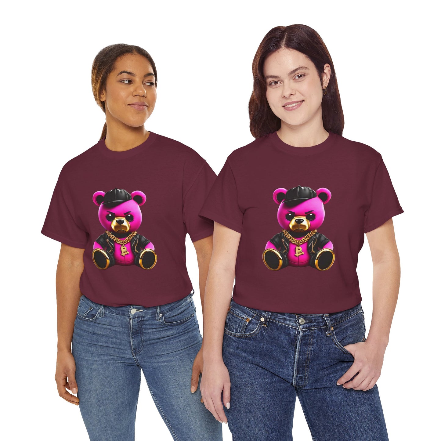 Teddy Bear Hip-Hop Fury Graphic Tee Flashlander