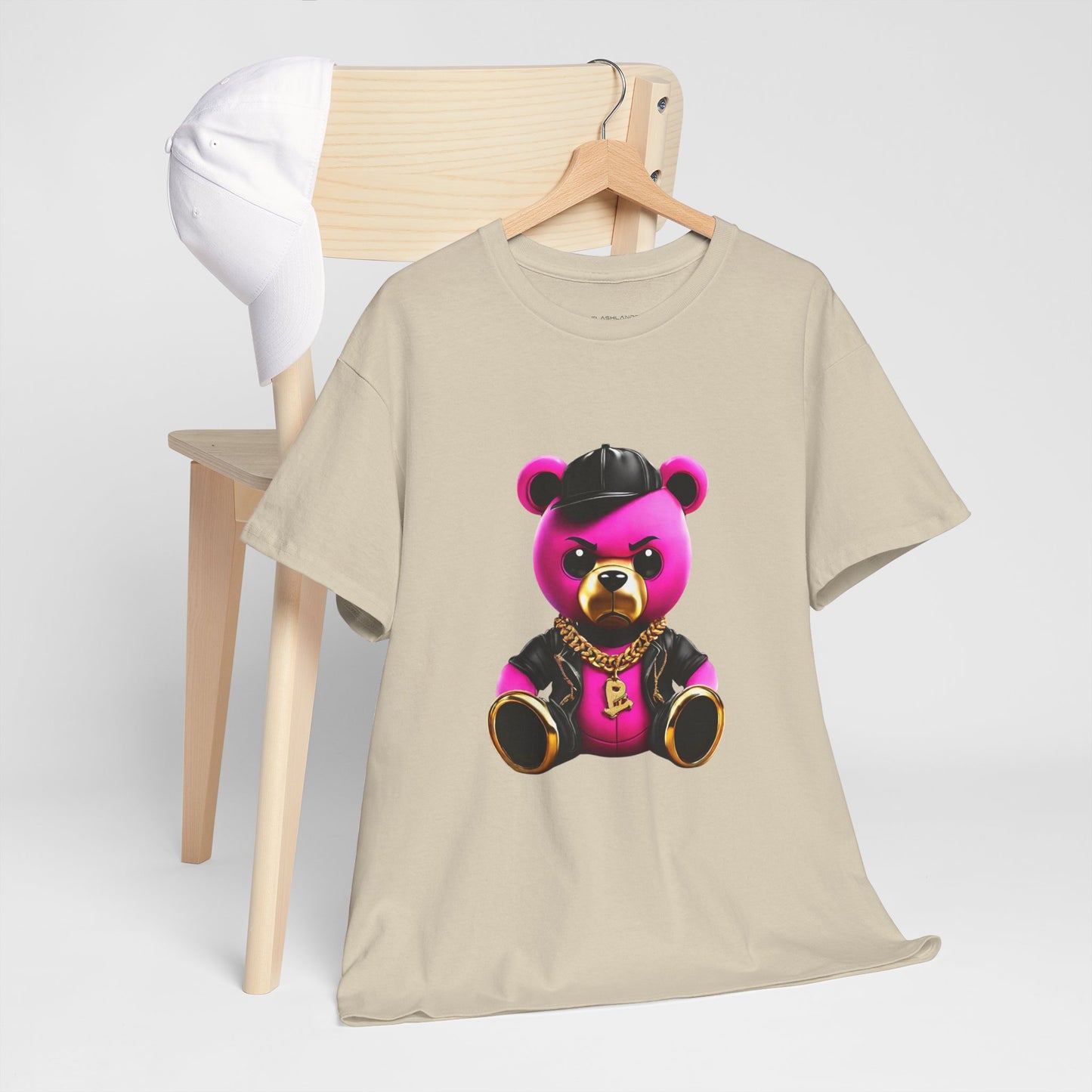 Teddy Bear Hip-Hop Fury Graphic Tee Flashlander