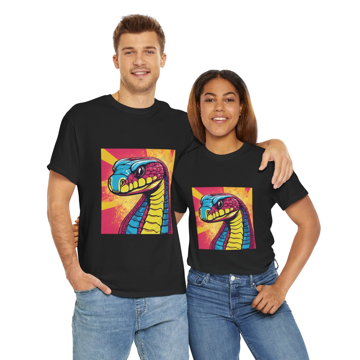 Cobra Snake Pop Art - Flashlander Gym Shirt