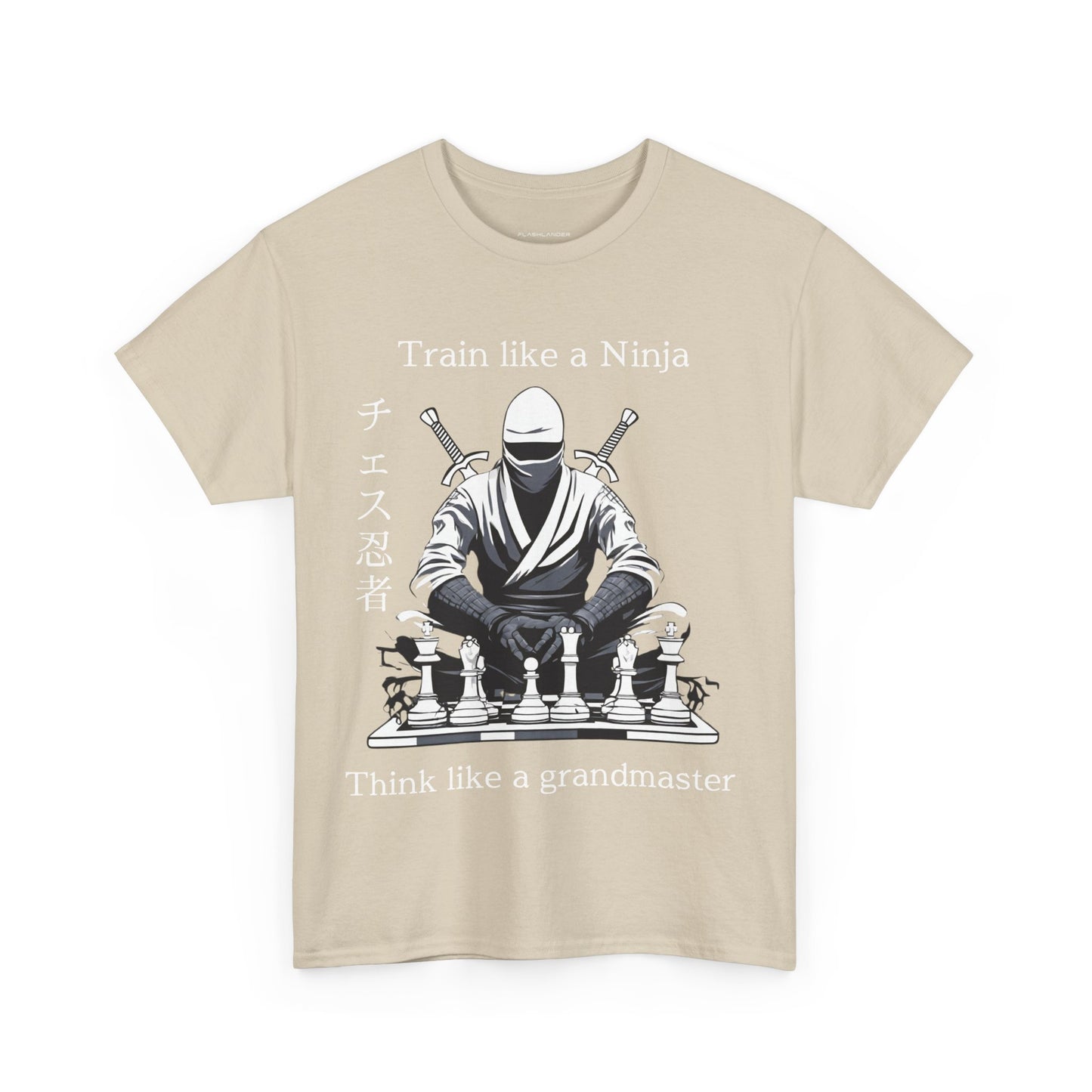 Entraînez-vous comme un ninja, pensez comme un grand maître - T-shirt de sport Flashlander