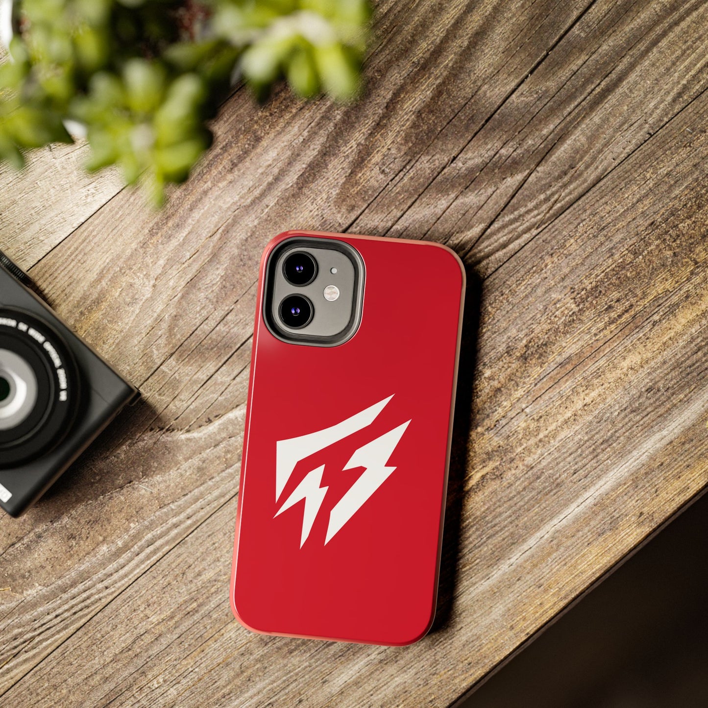 Flashlander Thunders Tough Phone Cases for all Iphone and Samsung Galaxy Dark Red