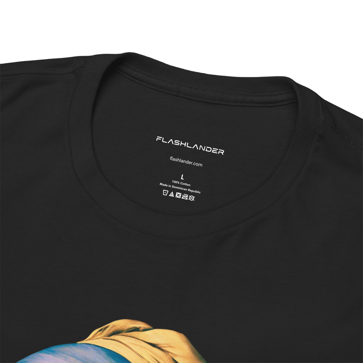 Bubble Gum Girl with a Pearl Earring Johannes Vermeer - Flashlander Gym Shirt