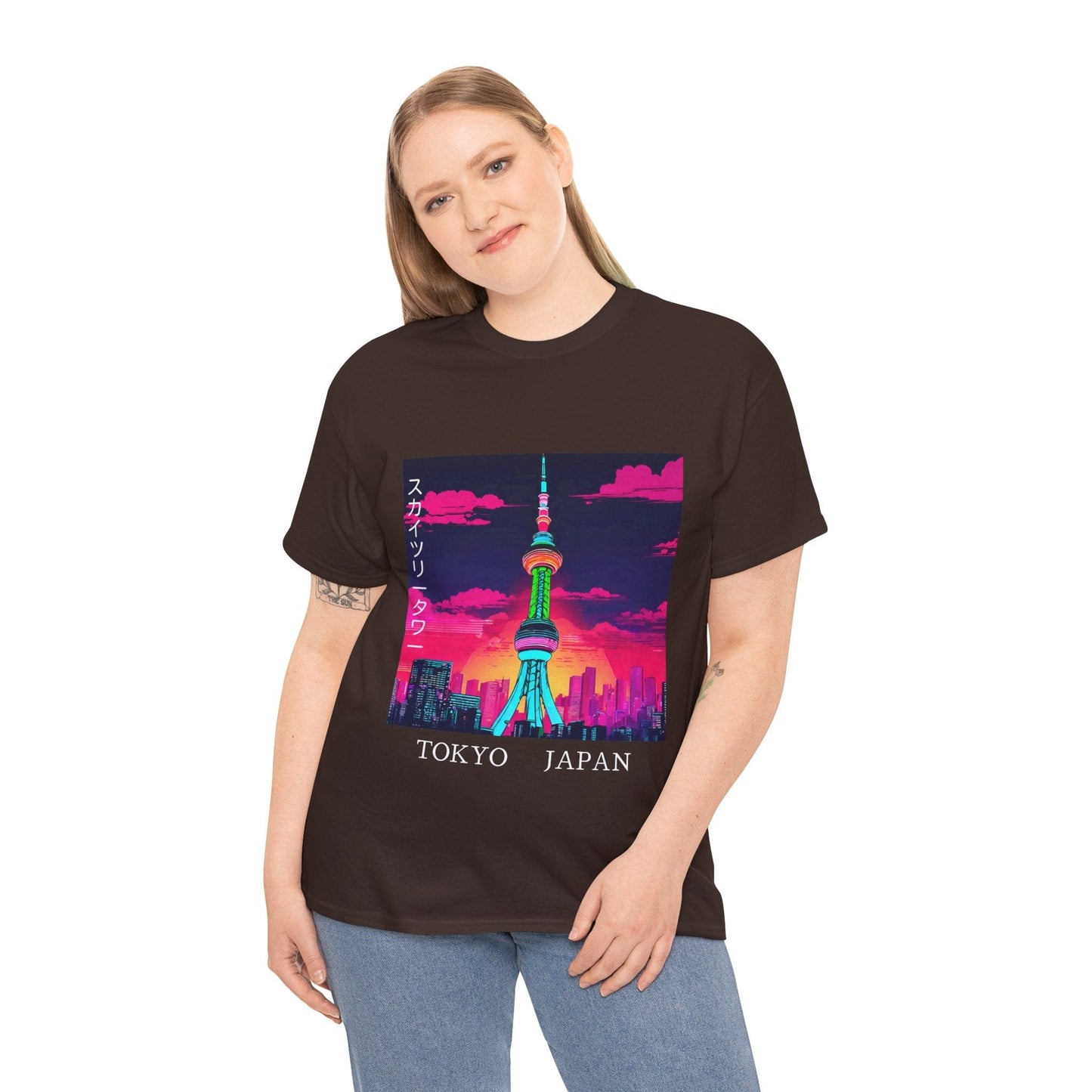 Tour Tokyo Skytree - T-shirt de sport Flashlander