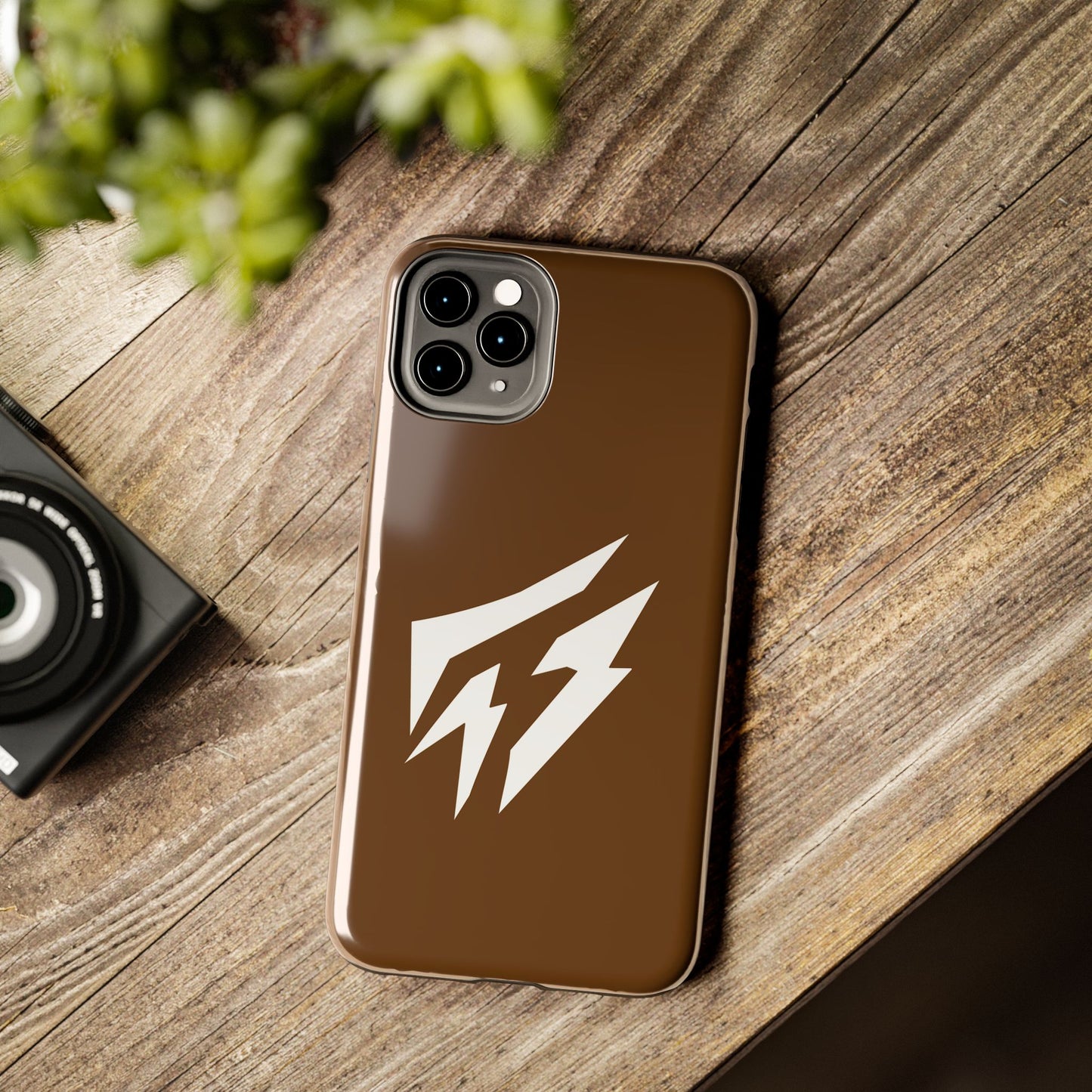 Flashlander Thunders Tough Phone Cases for all Iphone and Samsung Galaxy Brown