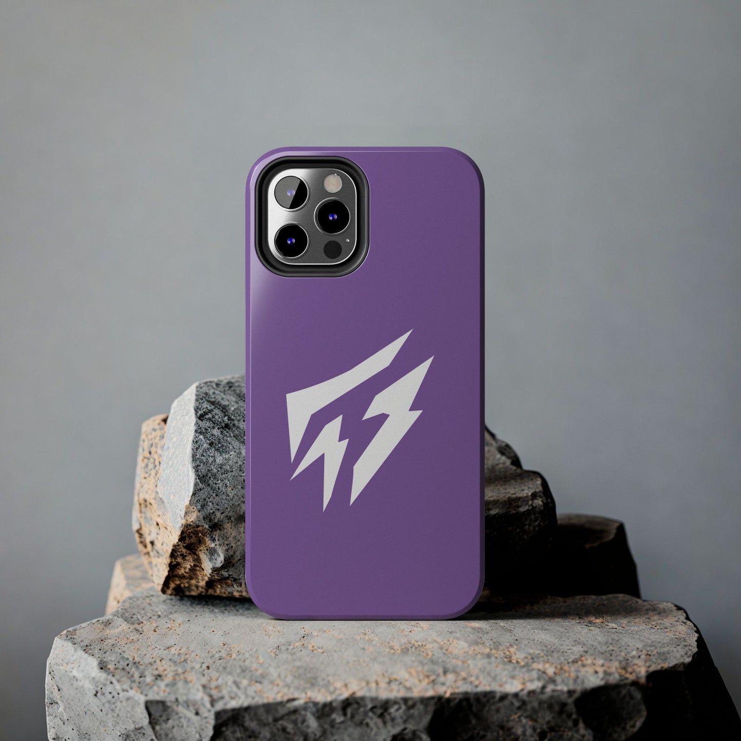 Flashlander Thunders Tough Phone Cases for all Iphone and Samsung Galaxy Light Purple