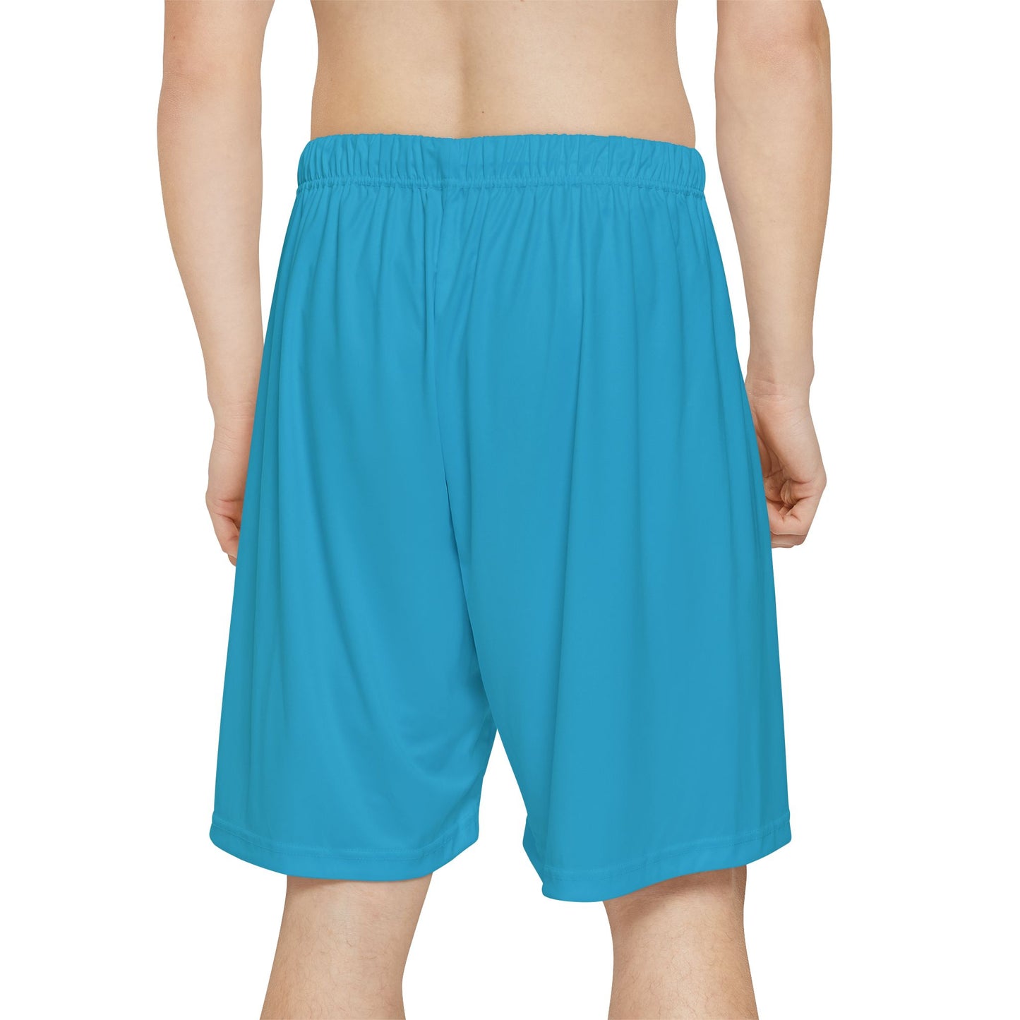 Flashlander ALG Performance Men’s Sports Shorts (AOP) Turquoise