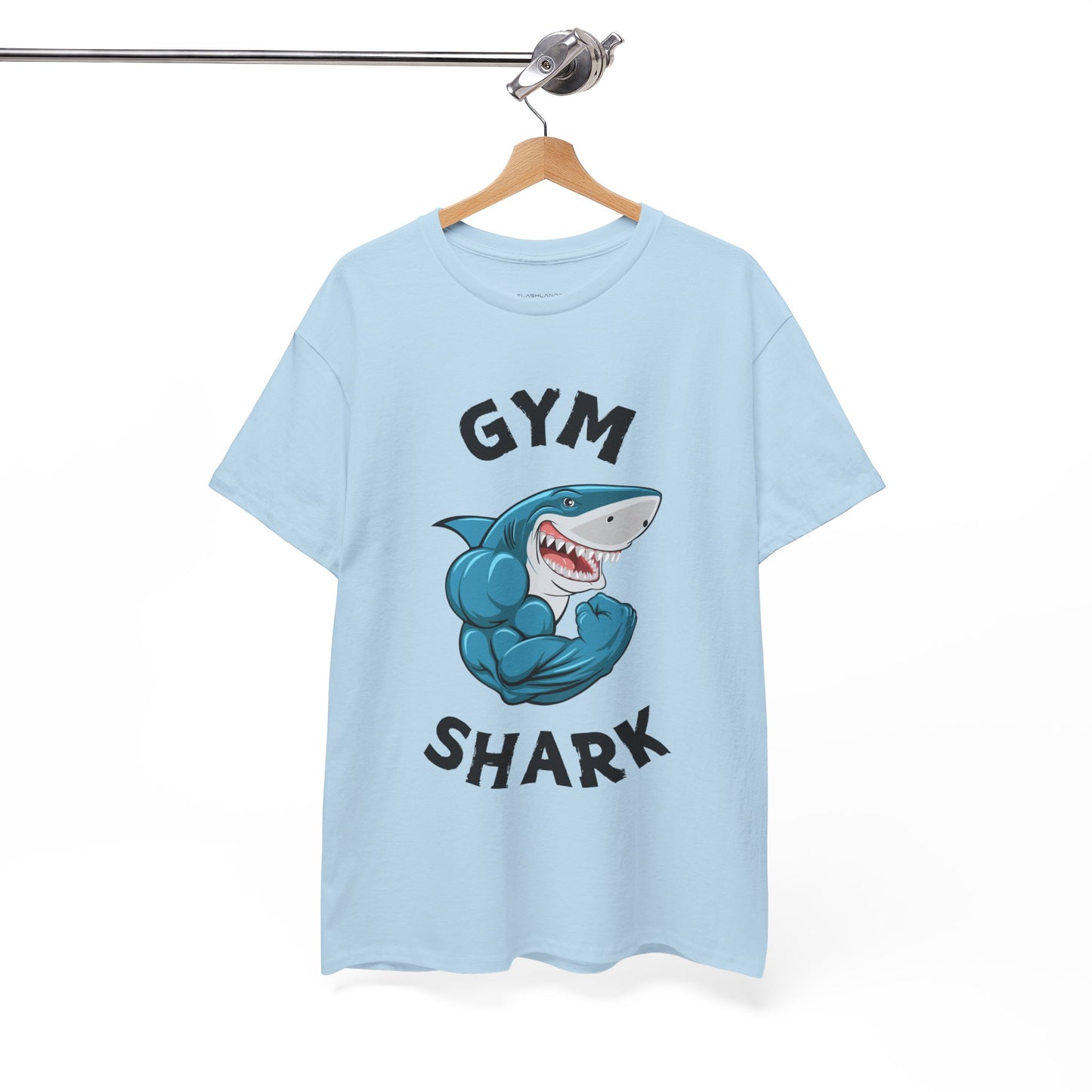 Muscle Gym Shark Bodybuilder Shirt - Flashlander