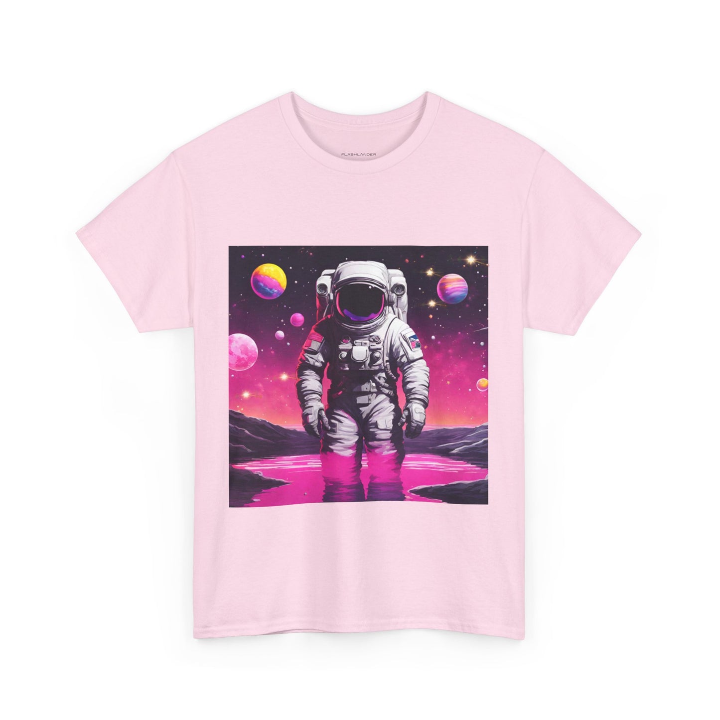 Astronaut Exploring New Worlds Flashlander Gym Shirt