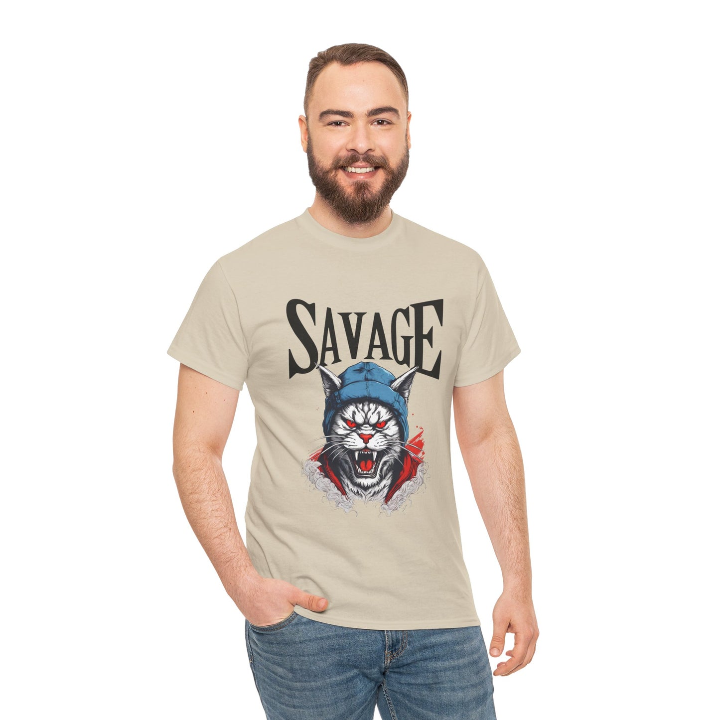 Chat japonais Oni Savage - T-shirt de sport Flashlander