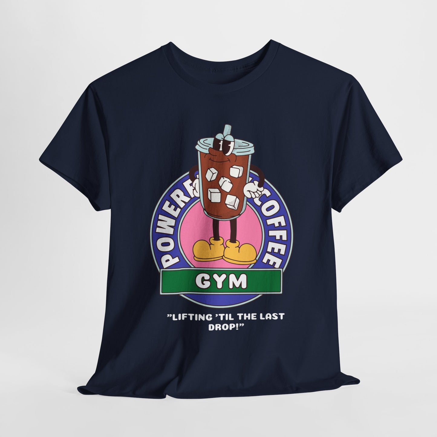 Power By Coffee Lifting 'Til The Last Drop   - Flashlander Gym Shirt