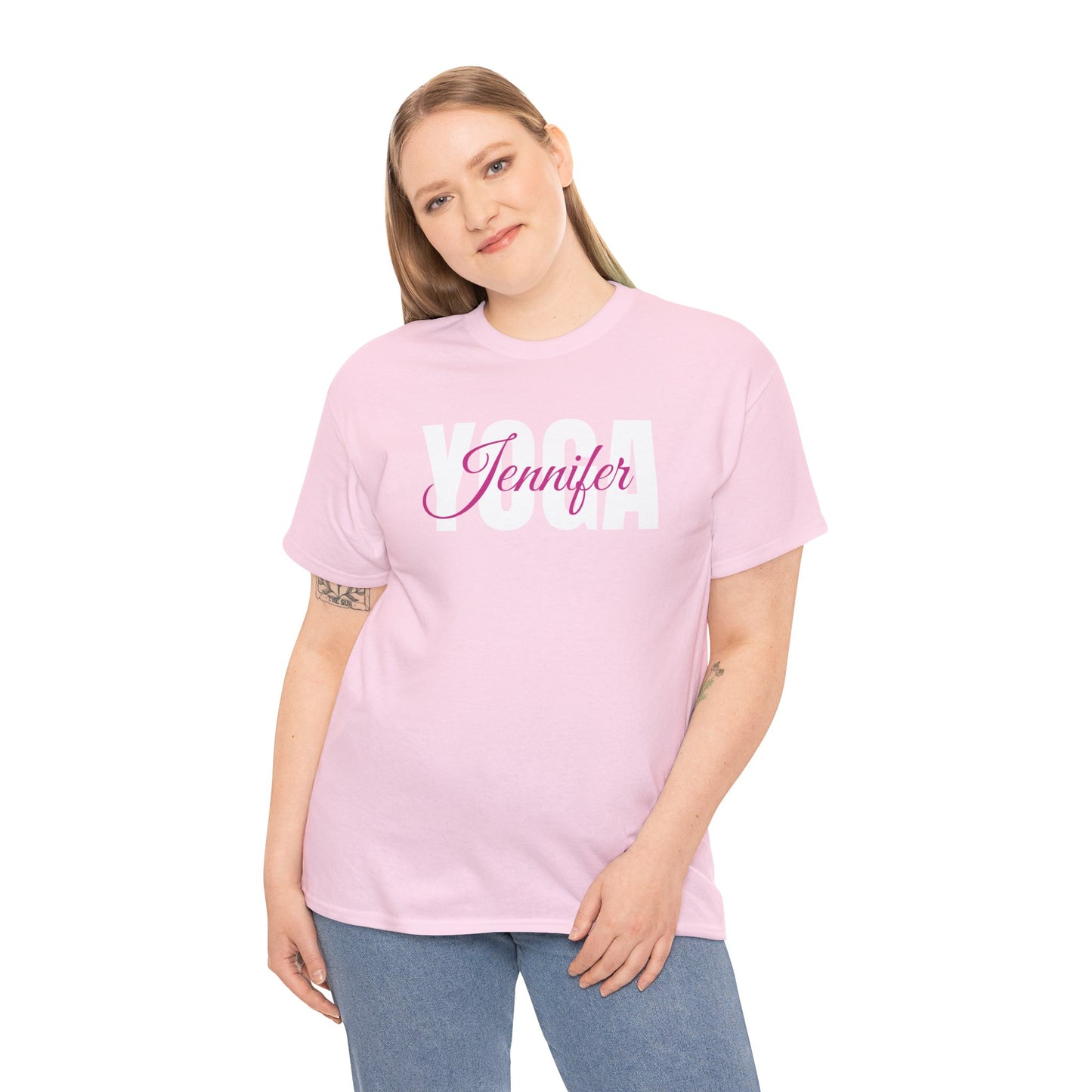 Personalized Yoga Shirt with Custom Name - Flashlander Gym Tee