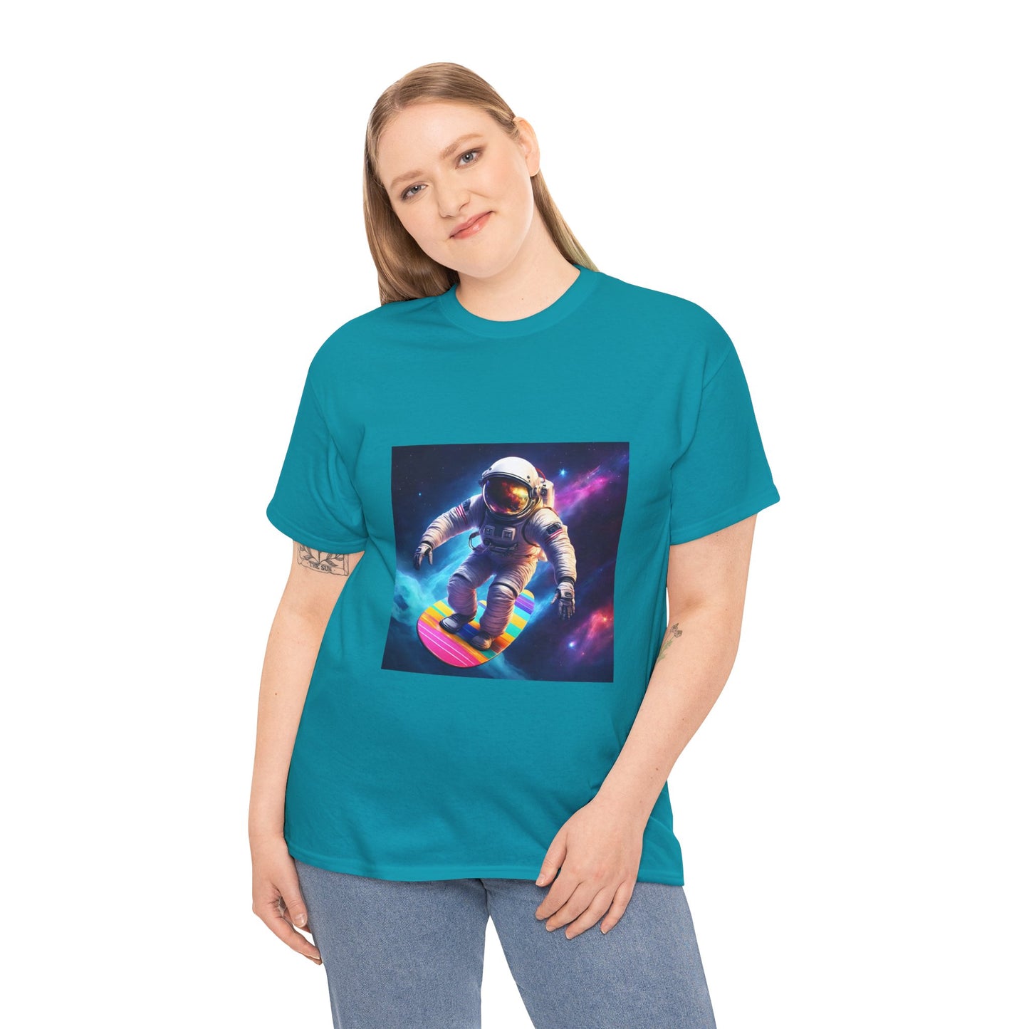 Astronaut Space Surfing - Flashlander Gym Shirt