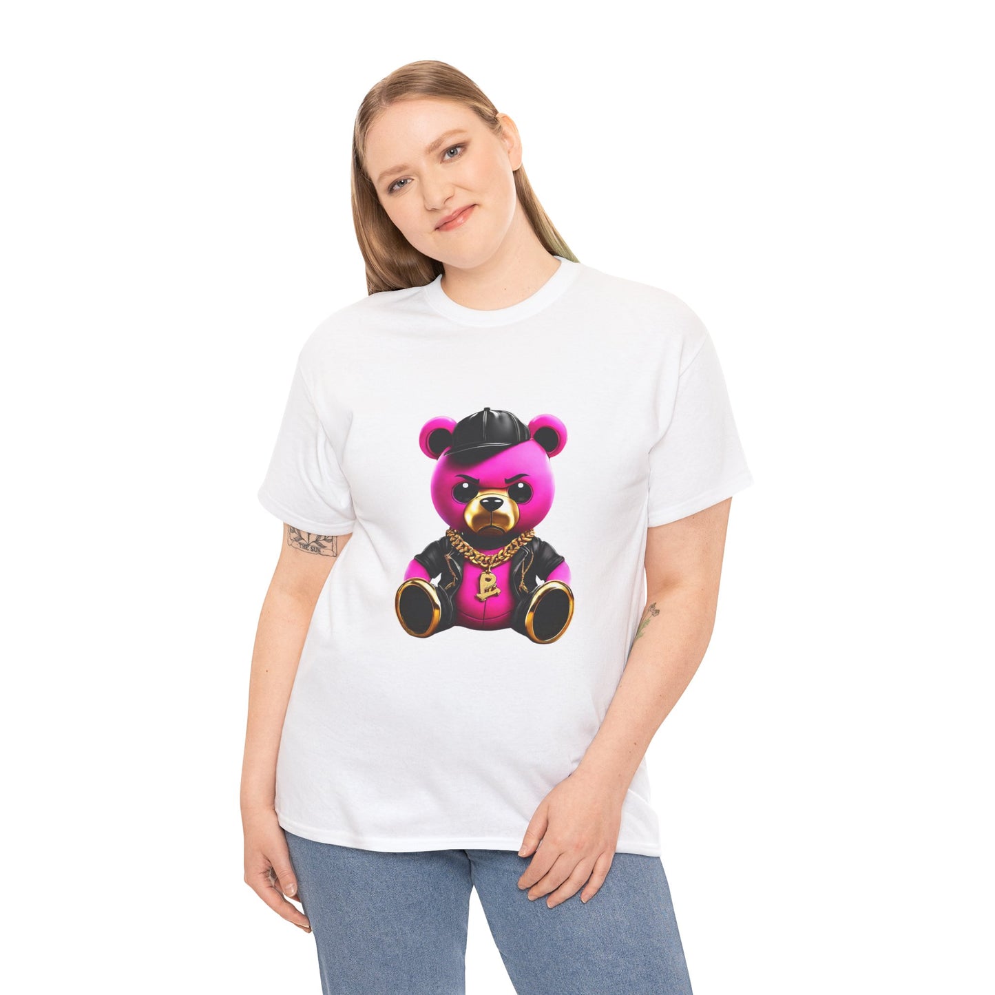 Teddy Bear Hip-Hop Fury Graphic Tee Flashlander