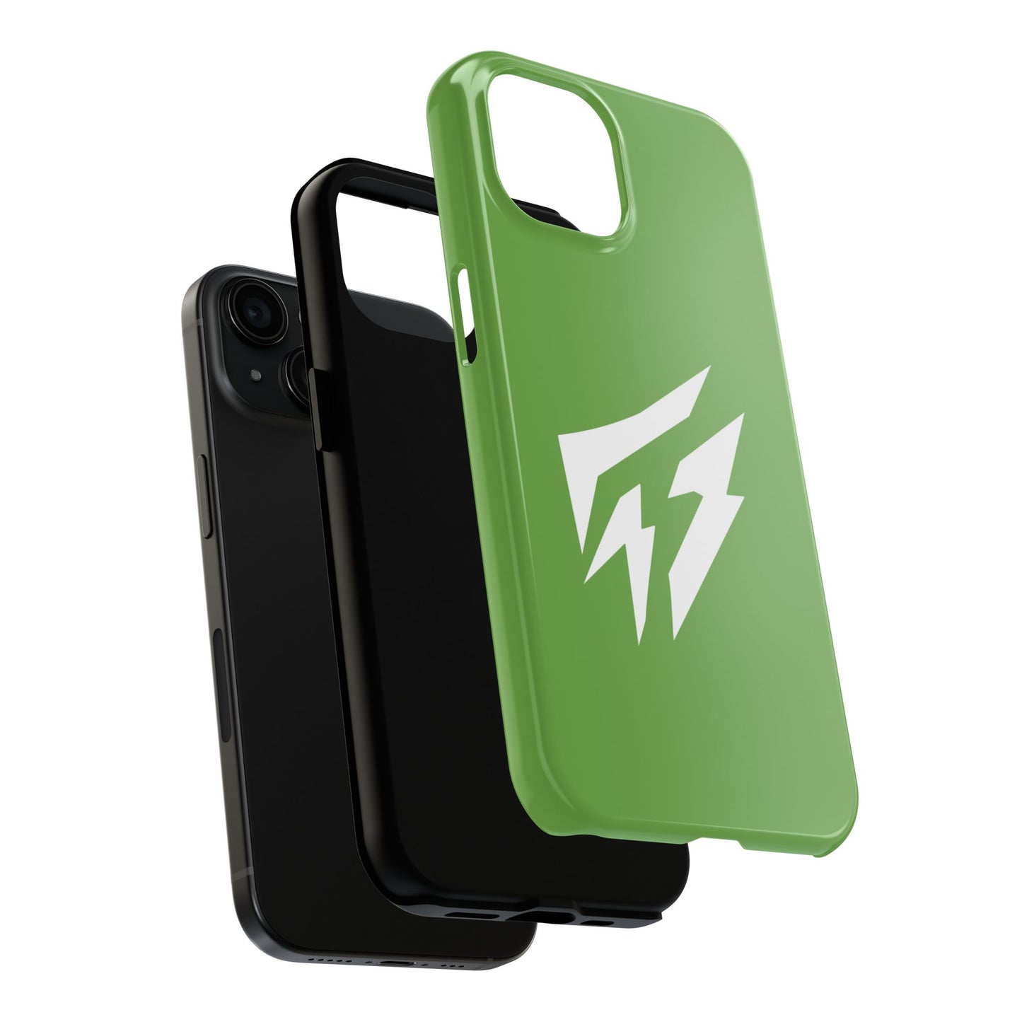 Flashlander Thunders Tough Phone Cases for all Iphone and Samsung Galaxy Green