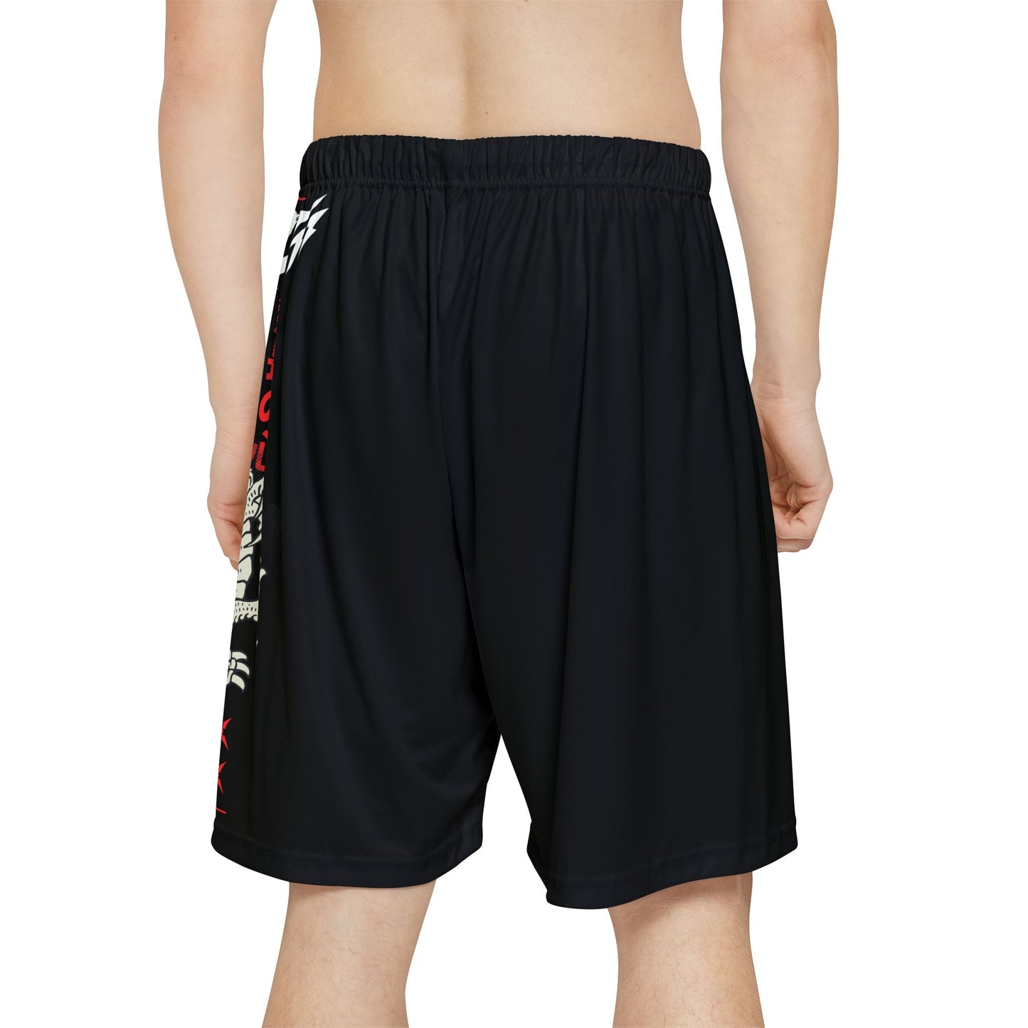 Japanese Dragon Bushido - Flashlander Performance Men’s Gym Shorts Black