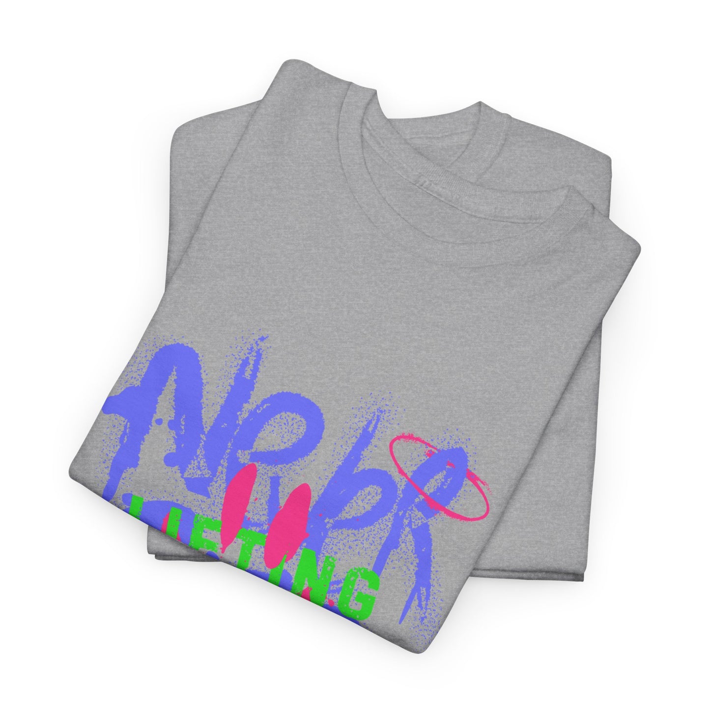 Graffiti Flashlander - Never Stop Lifting Gym T-Shirt Sport Grey