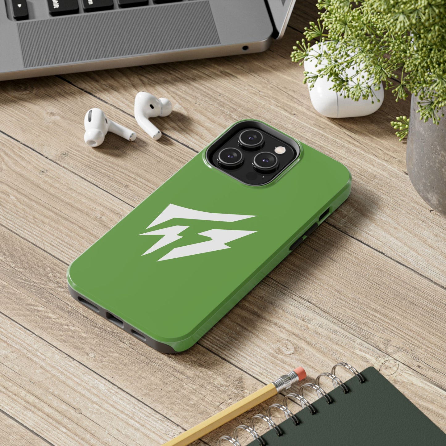 Flashlander Thunders Tough Phone Cases for all Iphone and Samsung Galaxy Green