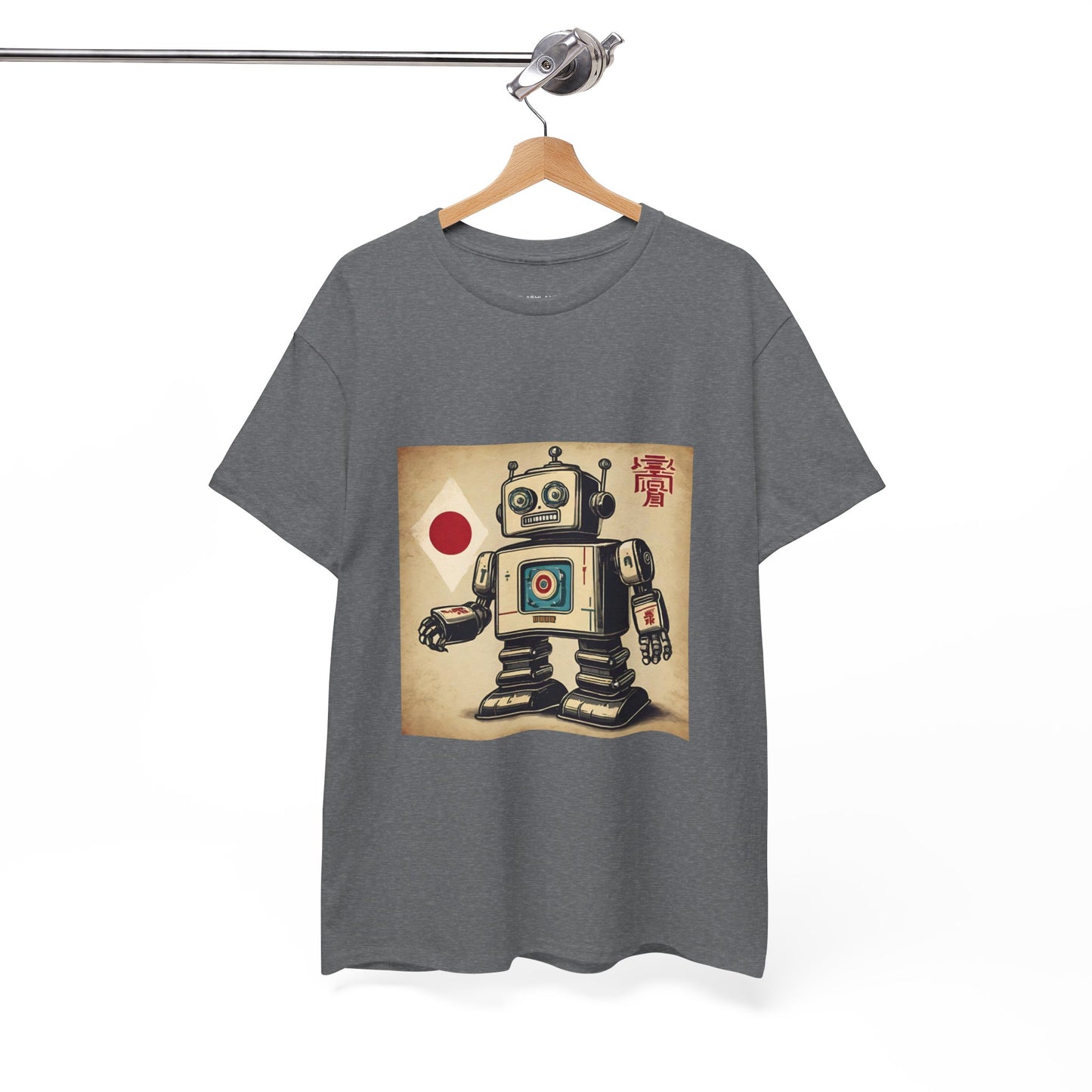 Camiseta deportiva con diseño de robot japonés vintage - Flashlander