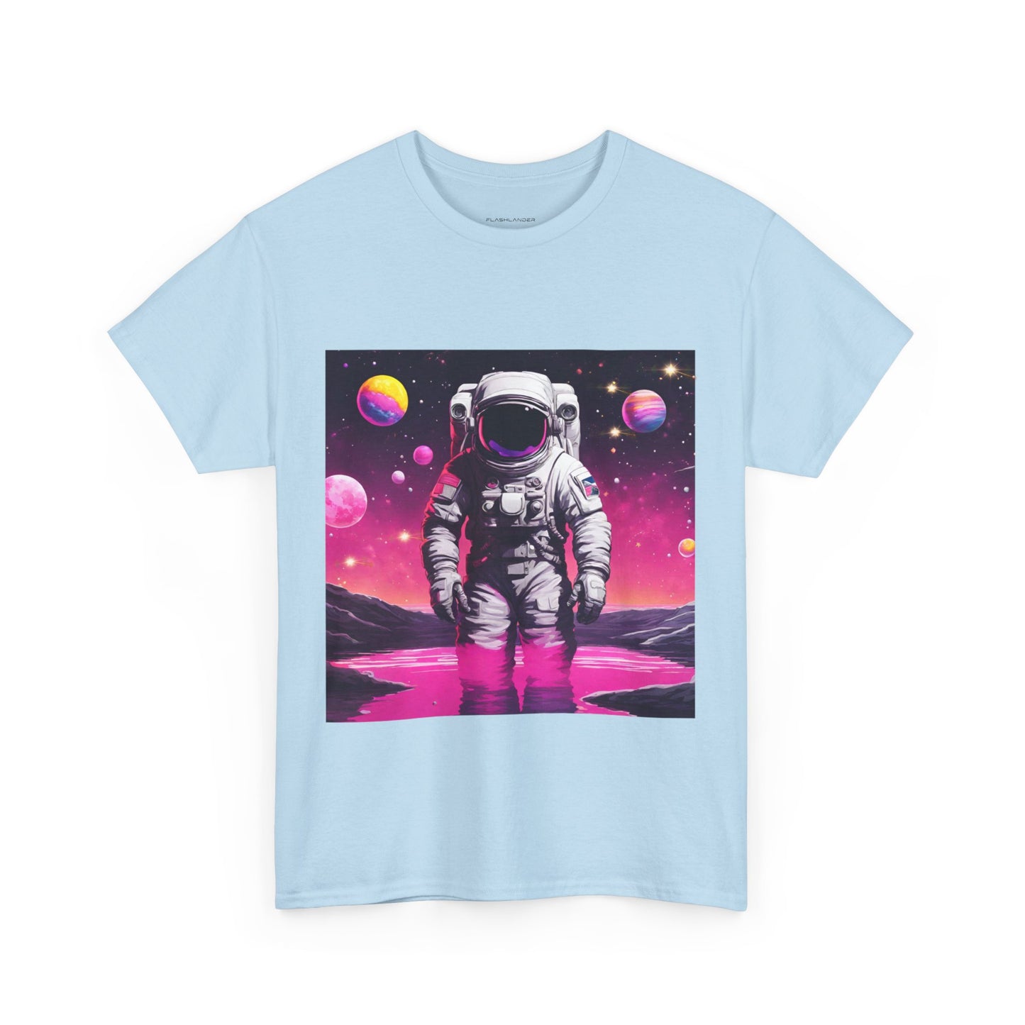 Astronaut Exploring New Worlds Flashlander Gym Shirt