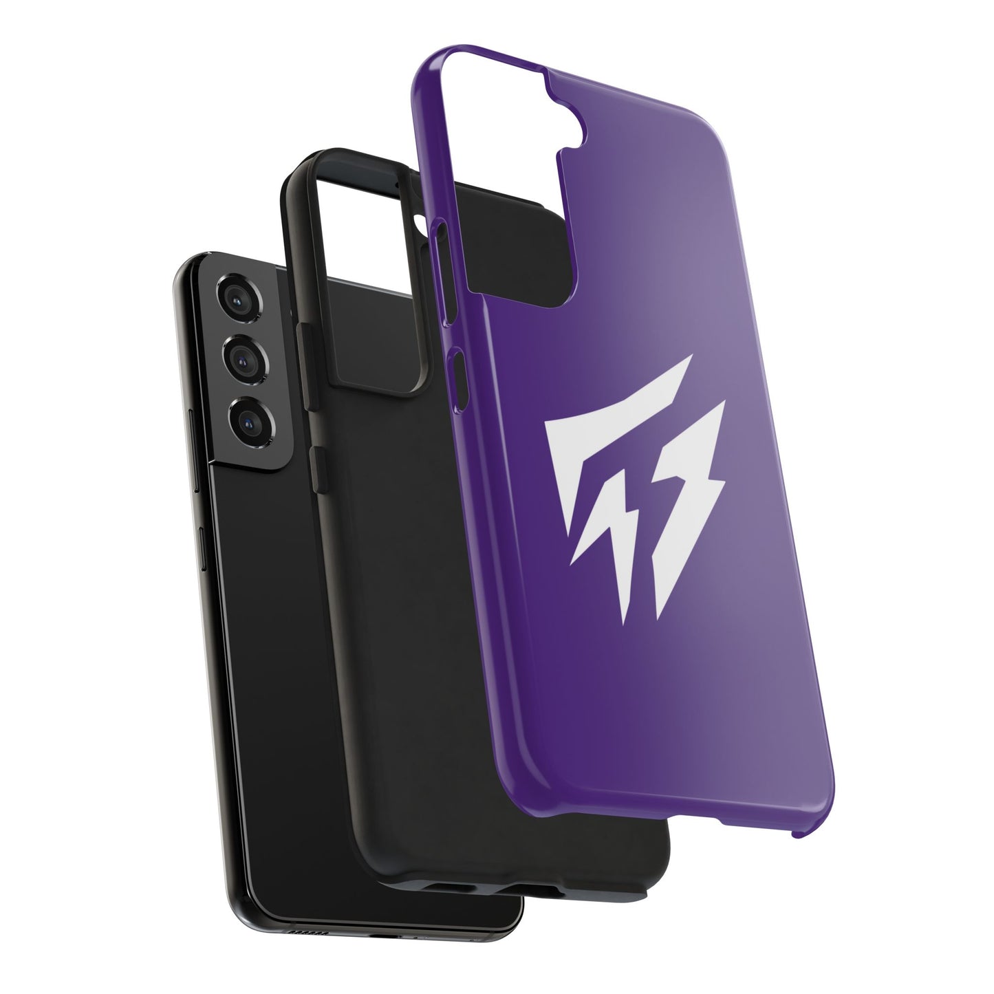 Flashlander Thunders Tough Phone Cases for all Iphone and Samsung Galaxy Purple