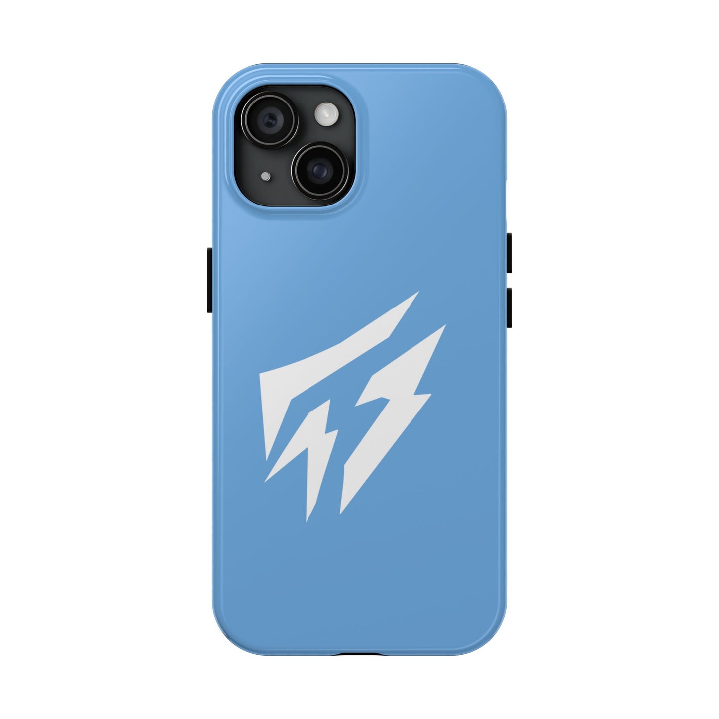 Flashlander Thunders Tough Phone Cases for all Iphone and Samsung Galaxy Light Blue