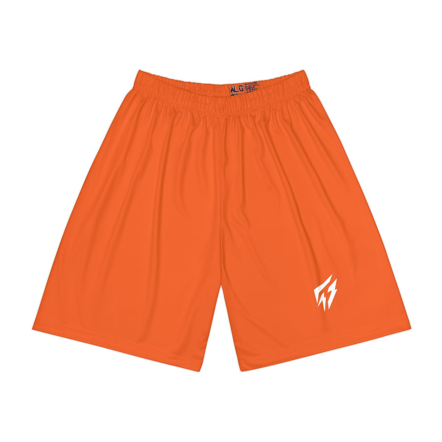 Flashlander ALG Performance Men’s Sports Shorts (AOP) Orange